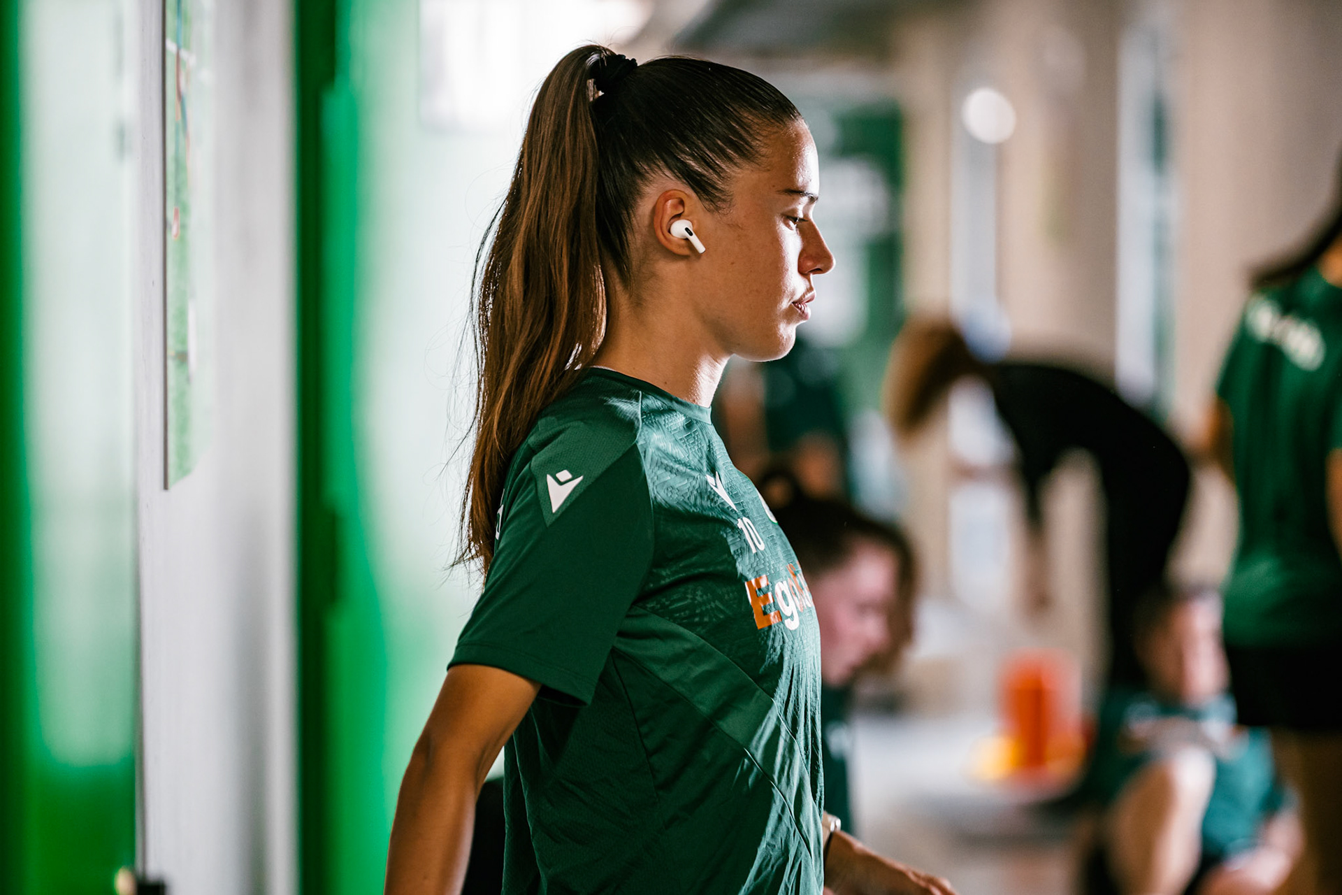 Match championnat LNB féminine opposant Yverdon Sport FC et FC Schlieren au Stade Municipal. (Christian António/LibsVisuals.com)