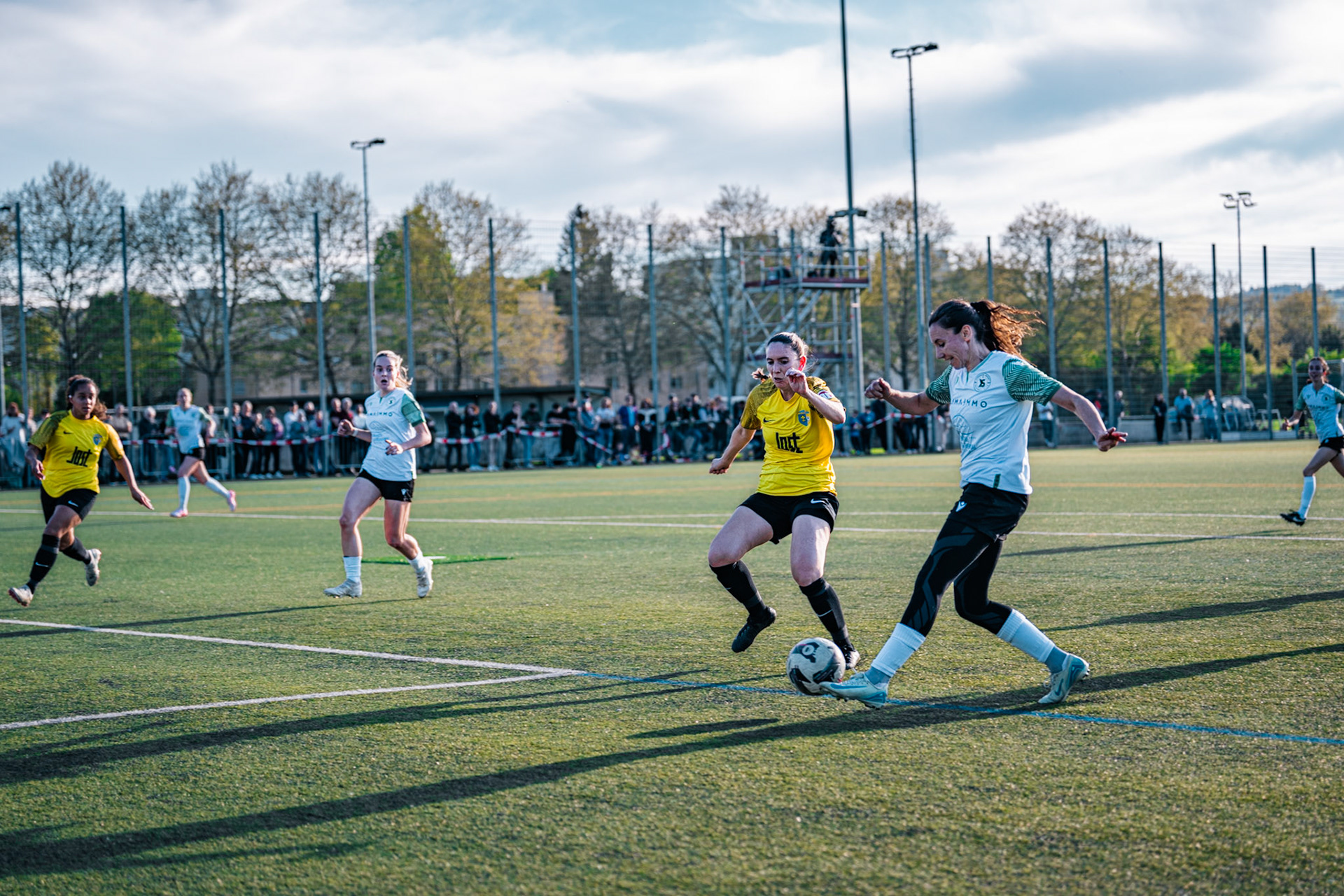 FC Schlieren et Yverdon Sport FC au Zelgli. (Christian António/LibsVisuals.com)
