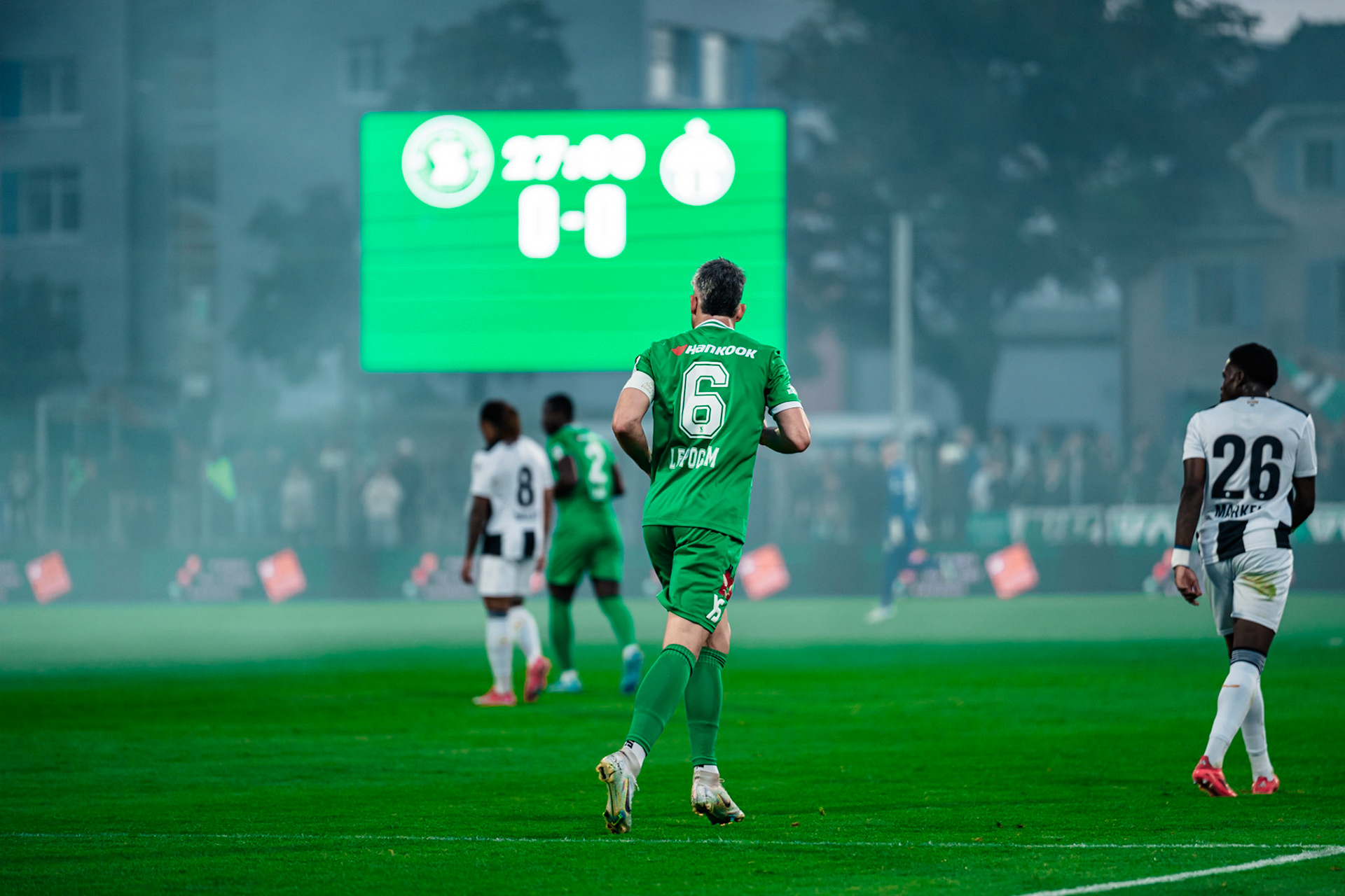 Yverdon Sport FC et FC Zürich au Stade Municipal. (Christian António/LibsVisuals.com)