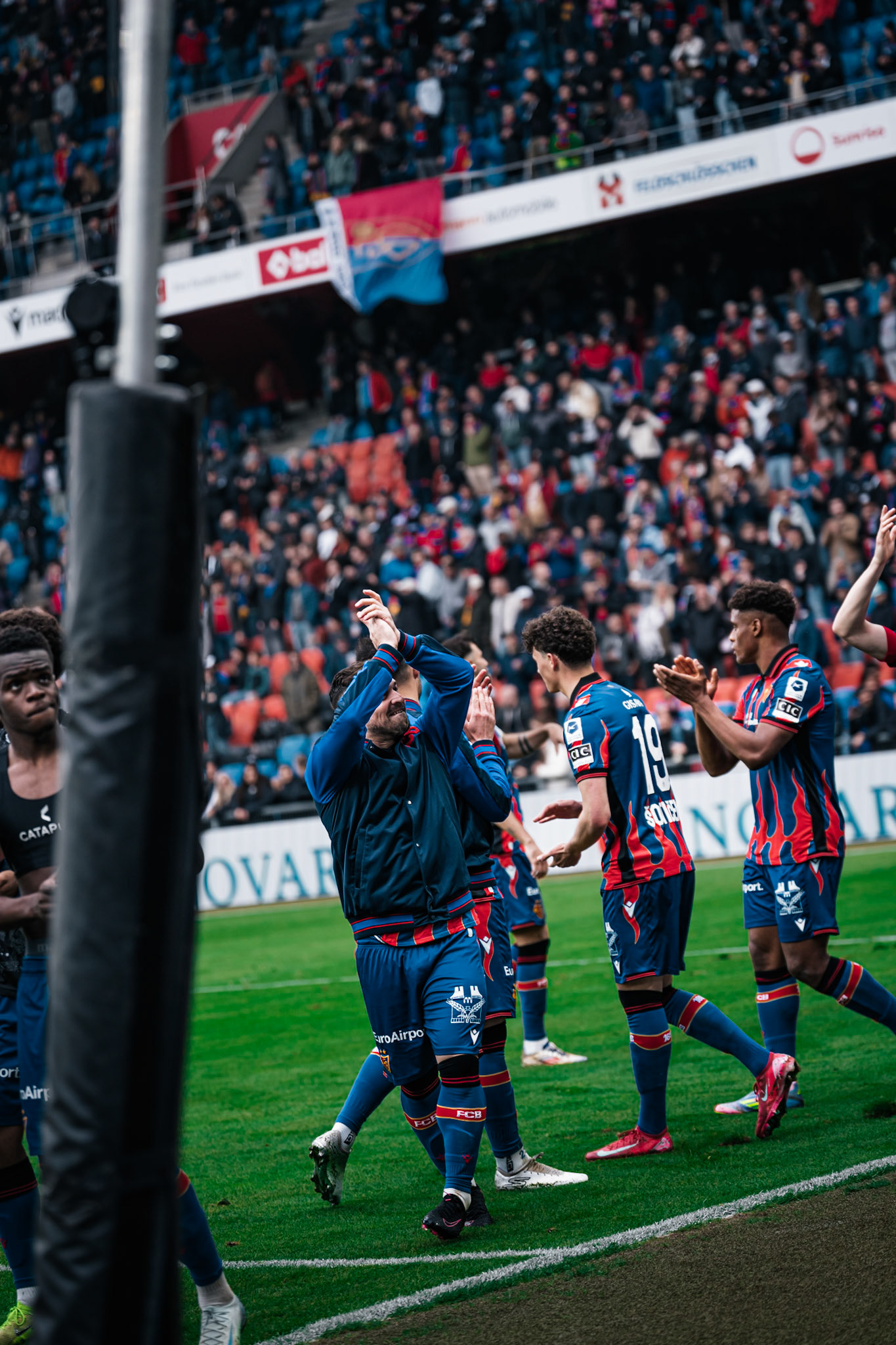 FC Basel 1893 et Yverdon Sport FC au St. Jakob-Park. (Christian António/LibsVisuals.com)