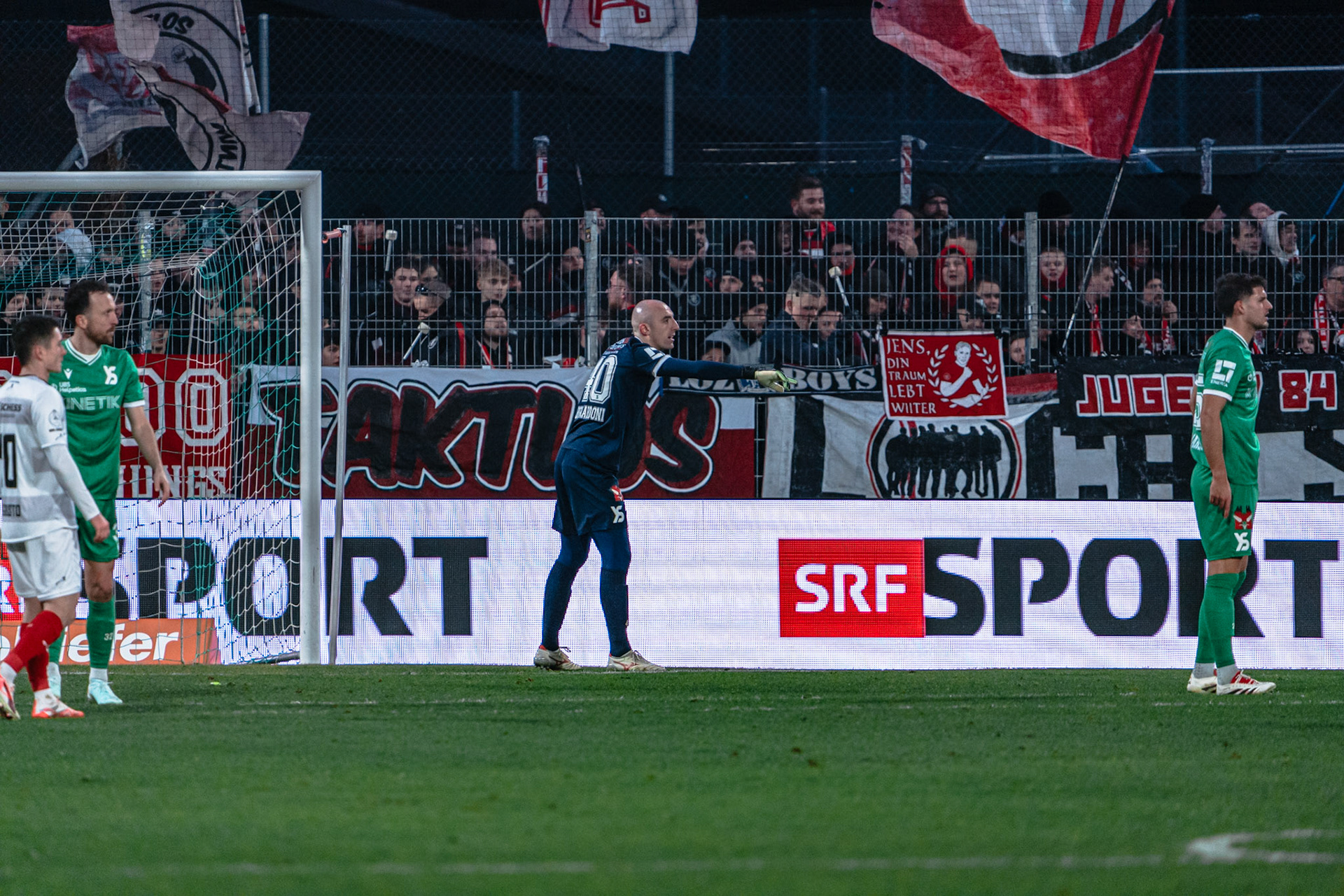 Yverdon Sport FC et FC Winterthur au Stade Municipal. (Christian António/LibsVisuals.com)