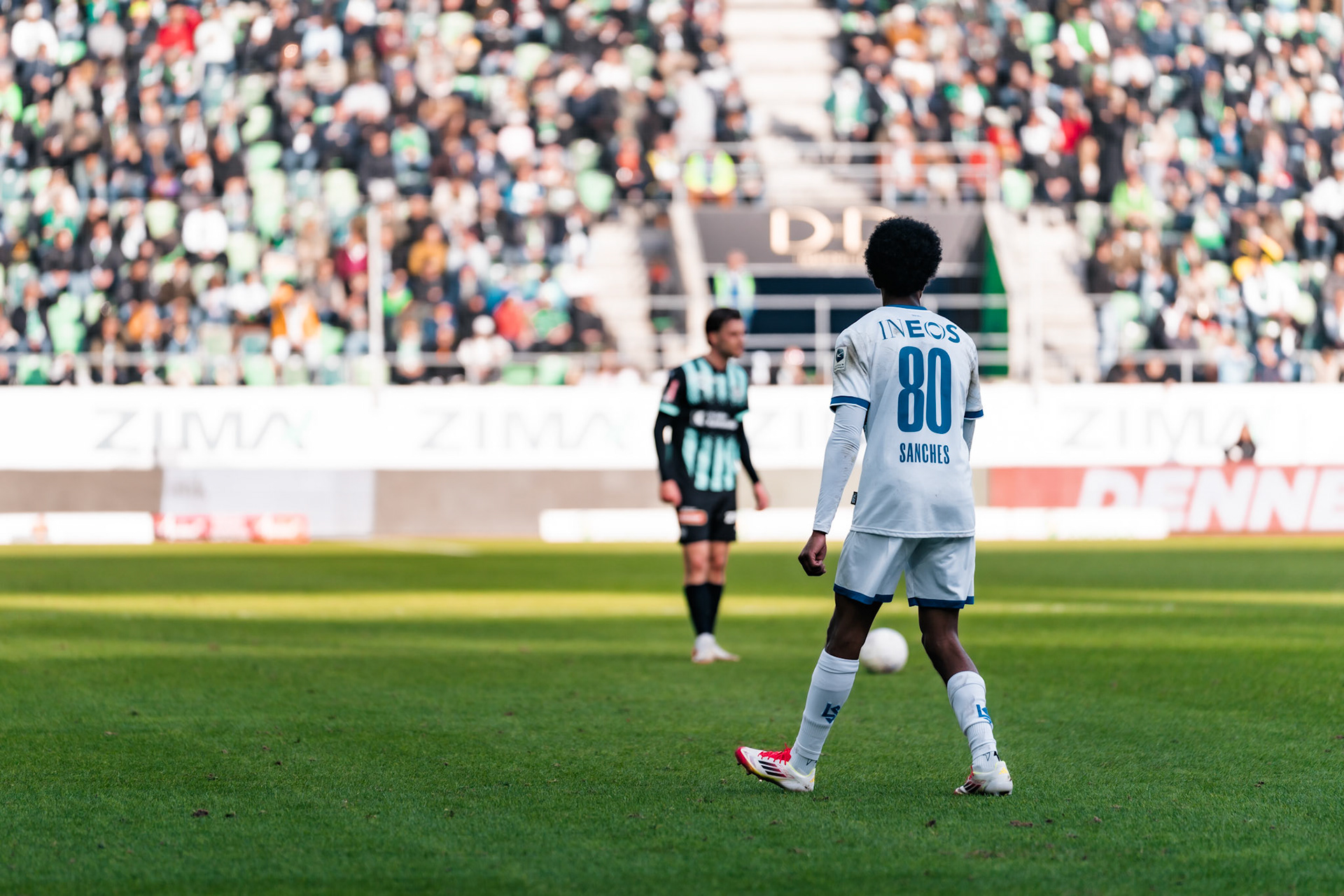 FC Saint-Gall 1879 et Lausanne-Sport FC au Kybunpark. (Christian António/LibsVisuals.com)