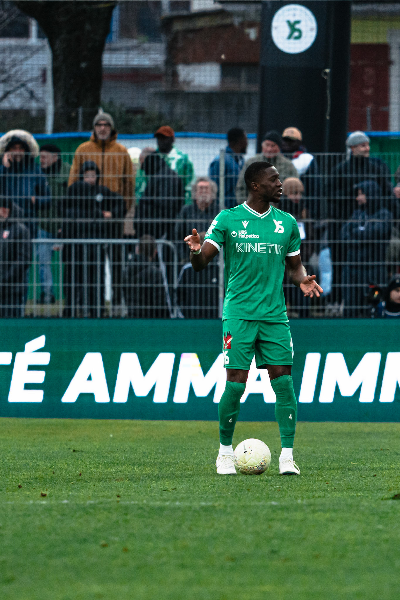 Yverdon Sport FC et FC Winterthur au Stade Municipal. (Christian António/LibsVisuals.com)