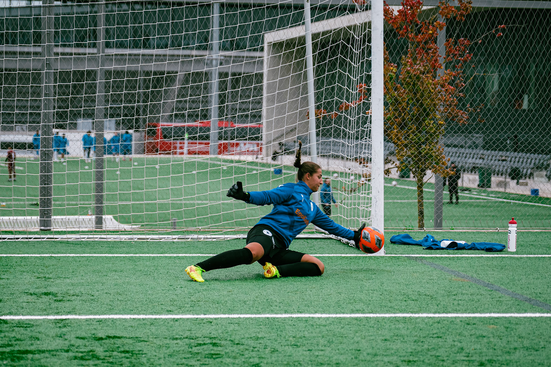 Match AXA Women’s Cup (1/16 de finale) opposant FC Lausanne-Sport et Yverdon Sport FC au Centre sportif de la Tuilière. (Christian António/LibsVisuals.com)
