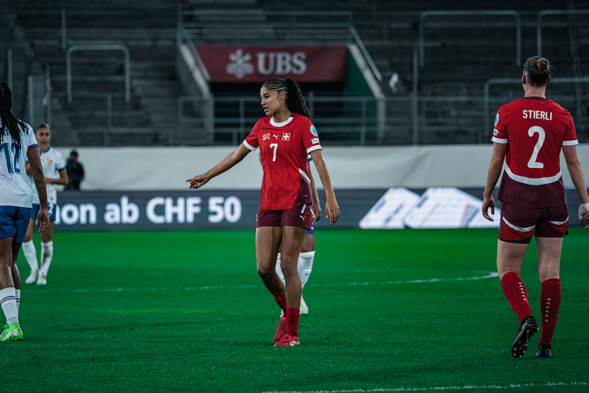 UEFA Women’s Nations League Suisse - France au Kybunpark. (Christian António/LibsVisuals.com)