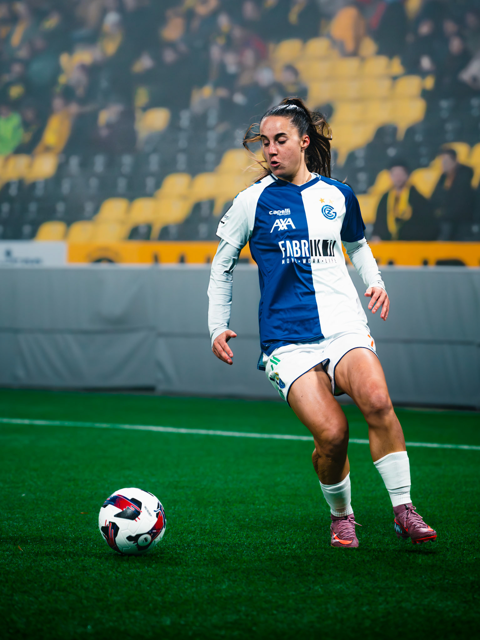 Match de Coupe Suisse féminine (AXA Women’s Cup – 1/8 de finale) opposant BSC YB Frauen et GC Frauenfussball au Stadion Wankdorf, Bern. (Christian António / LibsVisuals.com)