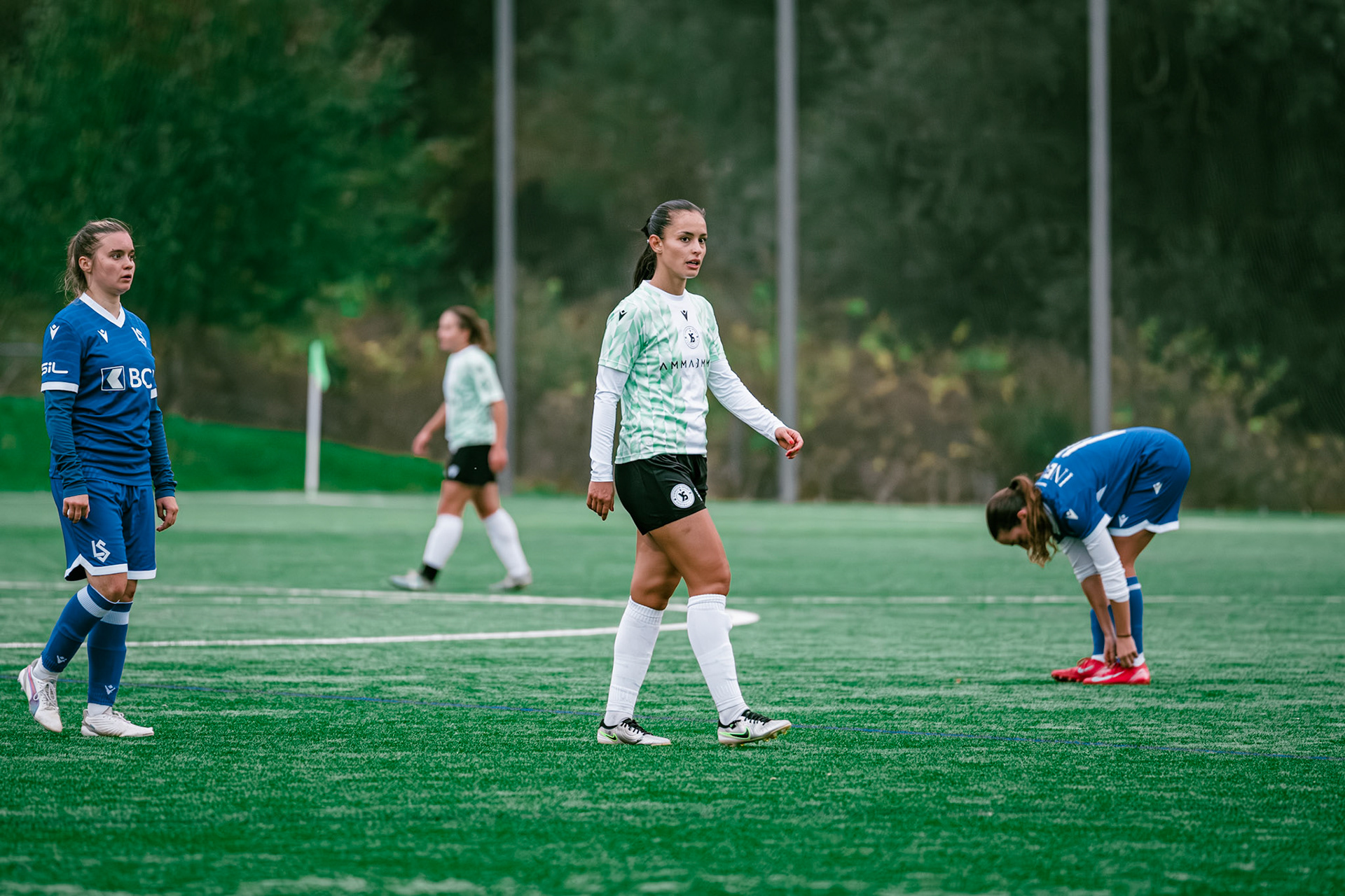 Match AXA Women’s Cup (1/16 de finale) opposant FC Lausanne-Sport et Yverdon Sport FC au Centre sportif de la Tuilière. (Christian António/LibsVisuals.com)