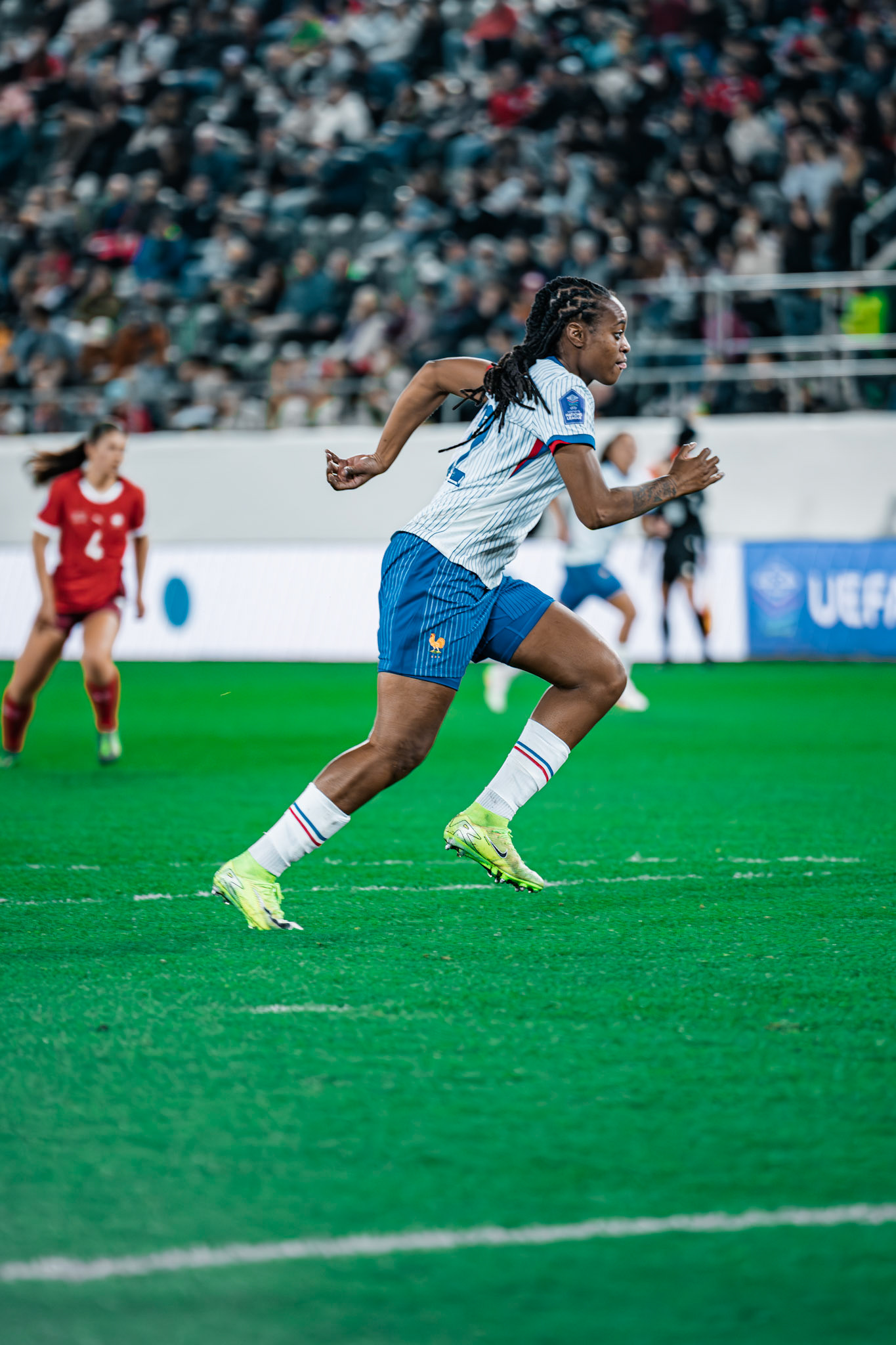 UEFA Women’s Nations League Suisse - France au Kybunpark. (Christian António/LibsVisuals.com)