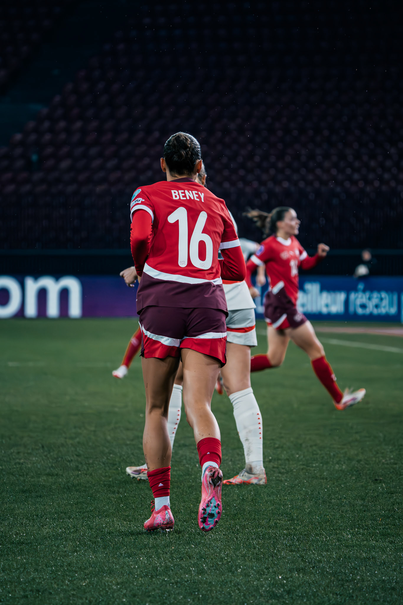 UEFA Women's Nations League Suisse - Islande au Stadion Letzigrund. (Christian António/LibsVisuals.com)