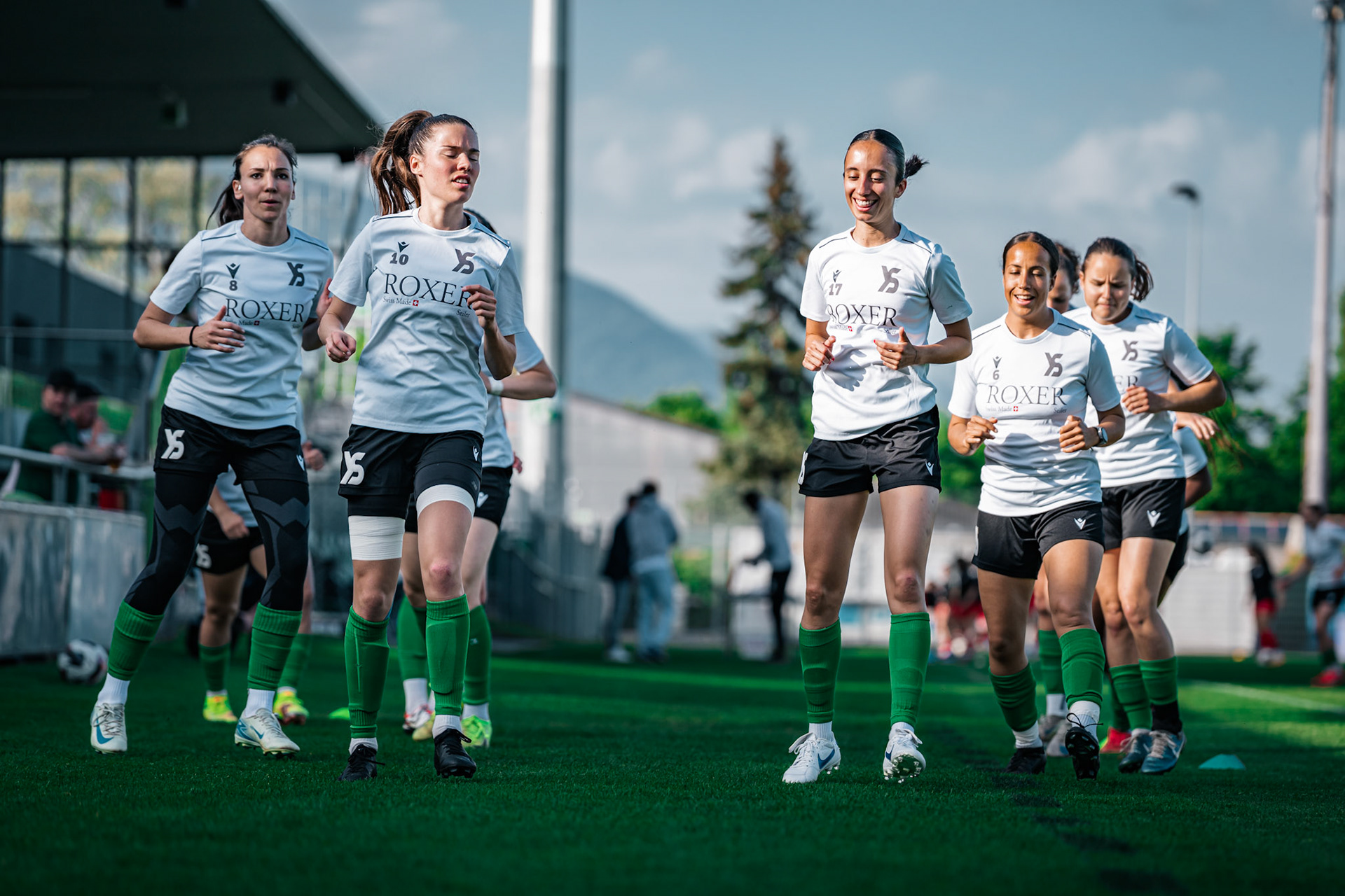 Yverdon Sport FC et FC Rapperswil-Jona au Stade Municipal. (Christian António/LibsVisuals.com)