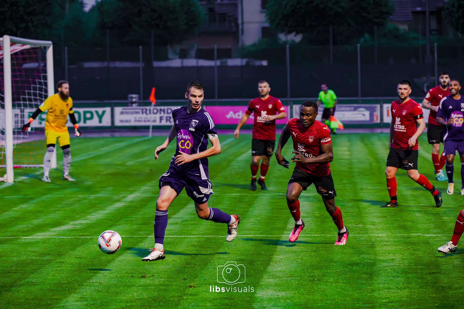 Match de barrage - Promotion 3ème ligue FC Iliria Payerne - FC Champvent au Stade Municipal à Payerne
