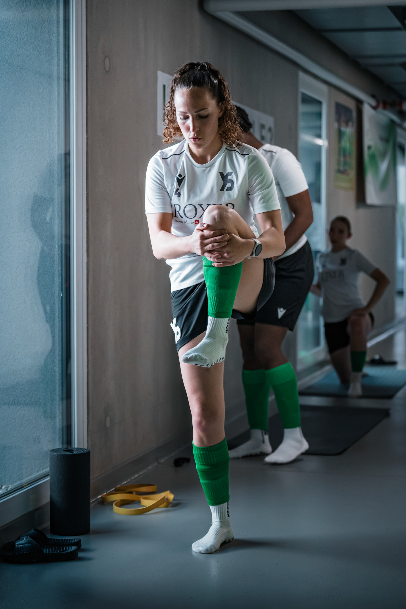 Yverdon Sport FC et FC Rapperswil-Jona au Stade Municipal. (Christian António/LibsVisuals.com)