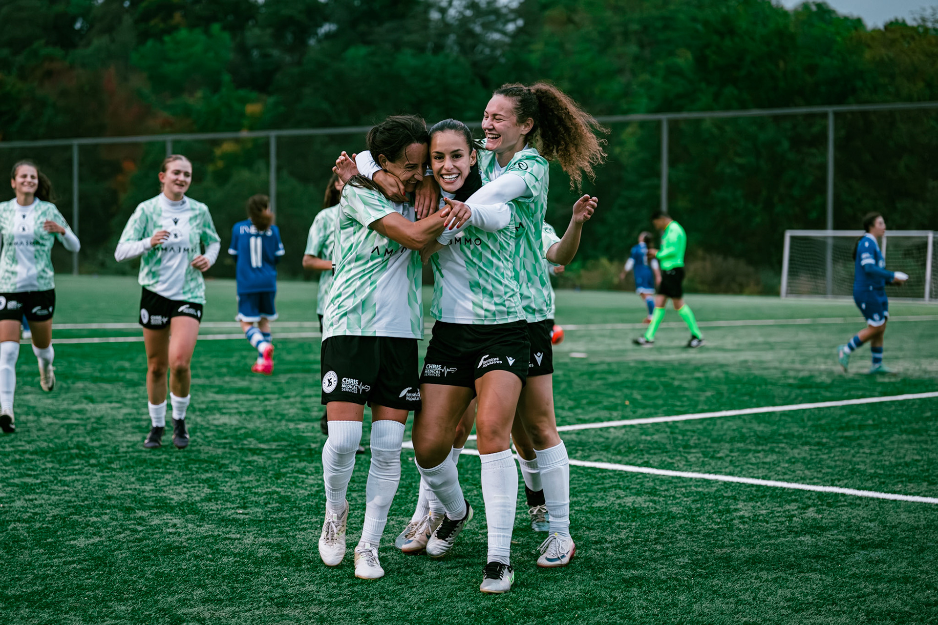 Match AXA Women’s Cup (1/16 de finale) opposant FC Lausanne-Sport et Yverdon Sport FC au Centre sportif de la Tuilière. (Christian António/LibsVisuals.com)