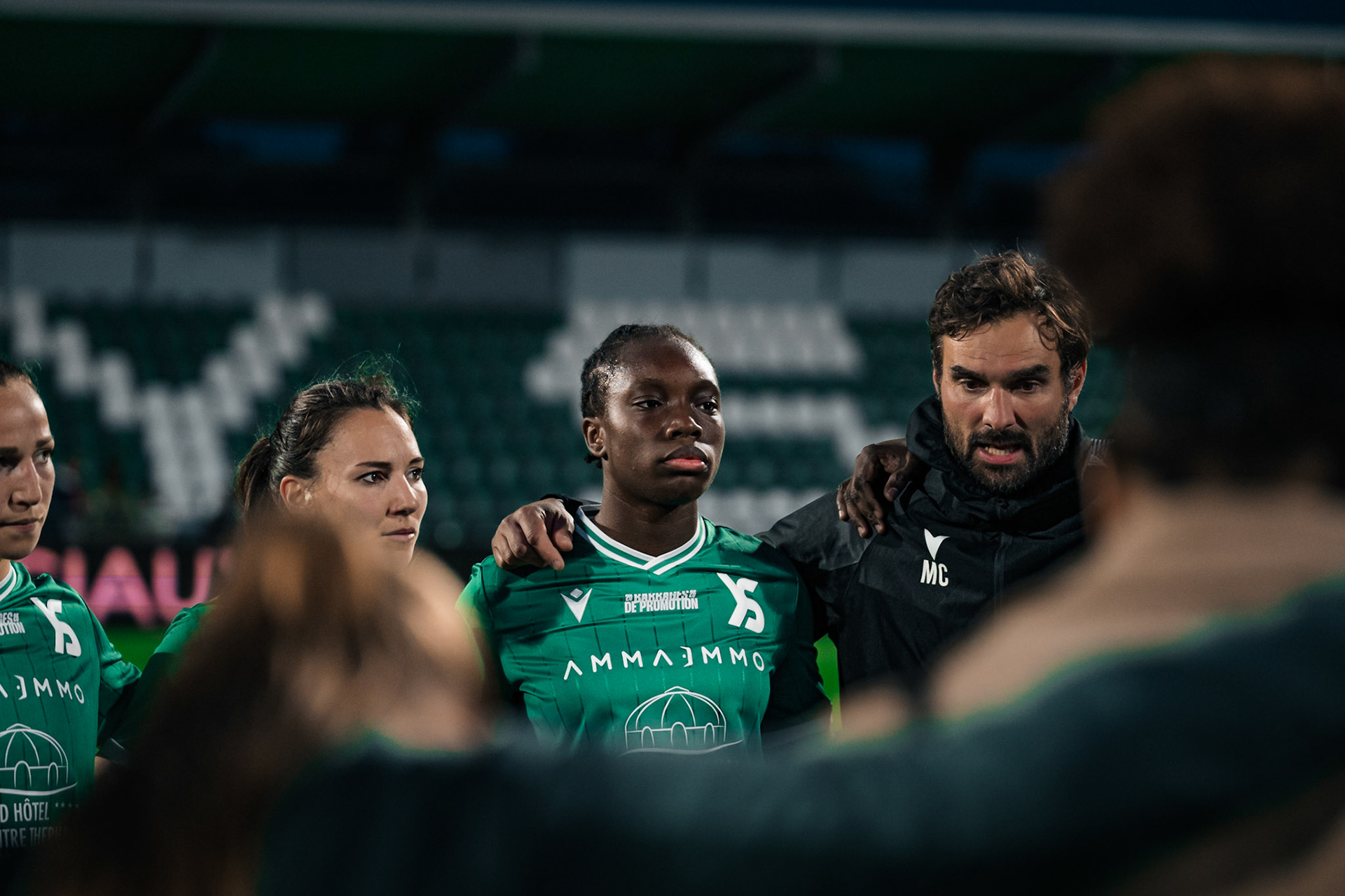 Yverdon Sport FC et Frauenteam Thun Berner-Oberland au Stade Municipal. (Christian António/LibsVisuals.com)