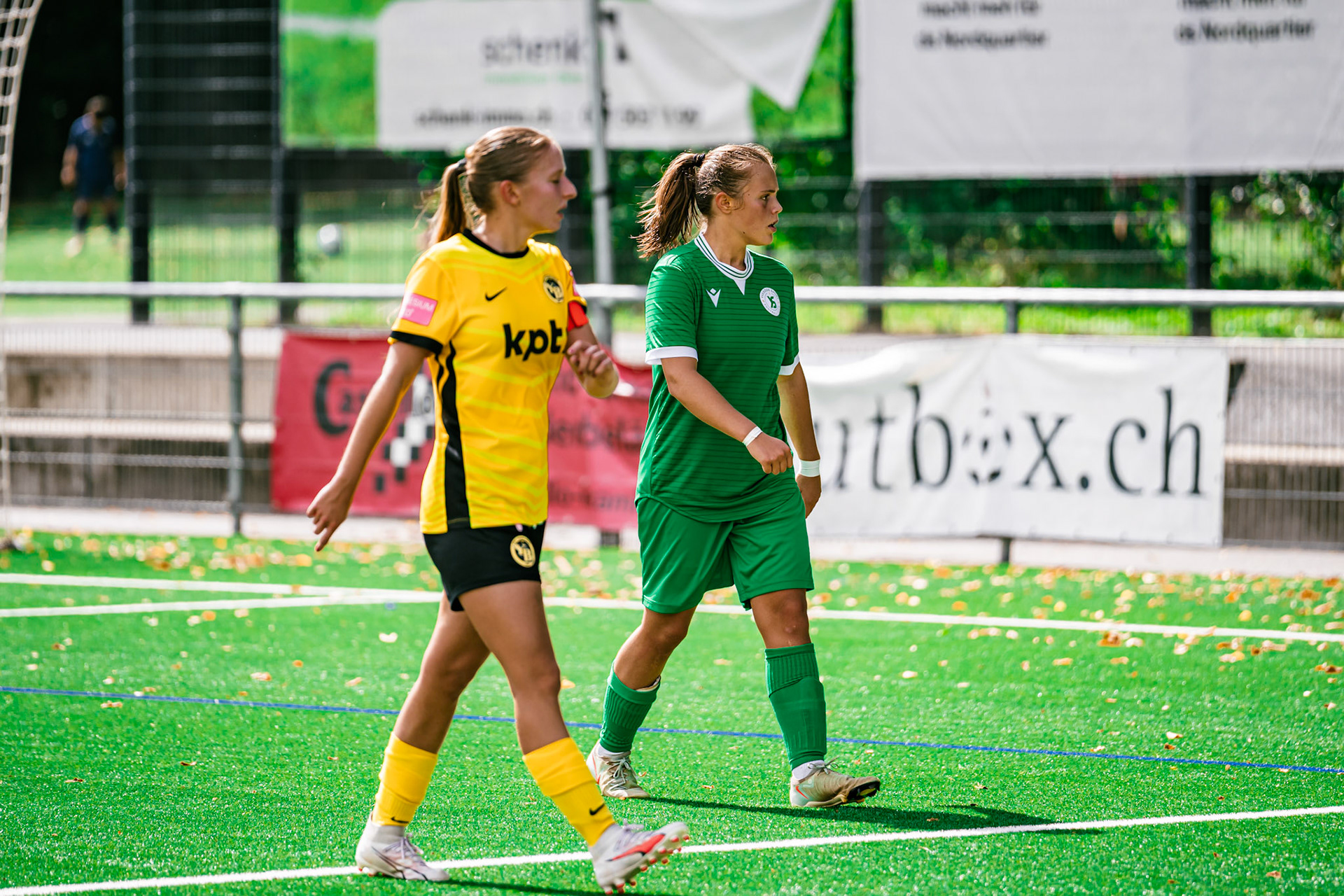 Match championnat opposant BSC YB Frauen U-20 - Yverdon Sport U-20 au Sportplatz Wyler. (Christian António/LibsVisuals.com)