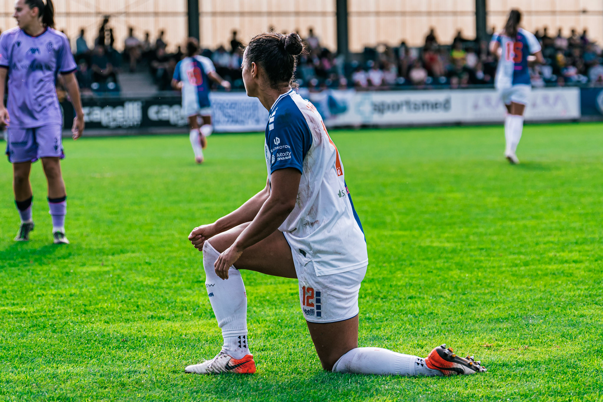 Match de l’AXA Women’s Super League opposant GC Frauenfussball et FC Basel 1893 au GC/Campus, Niederhasli (Platz 1). (Christian António/LibsVisuals.com)
