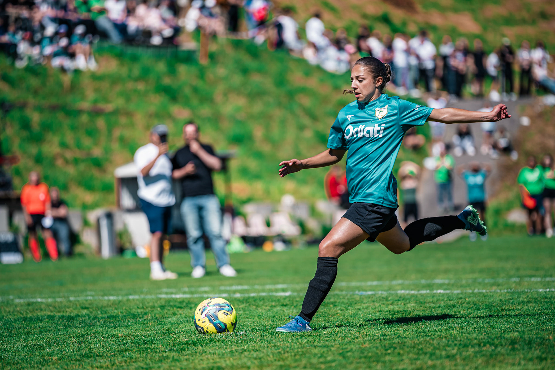 FC Aigle - FC Echallens Région I au Stade des Ruvines. (Christian António/LibsVisuals.com)