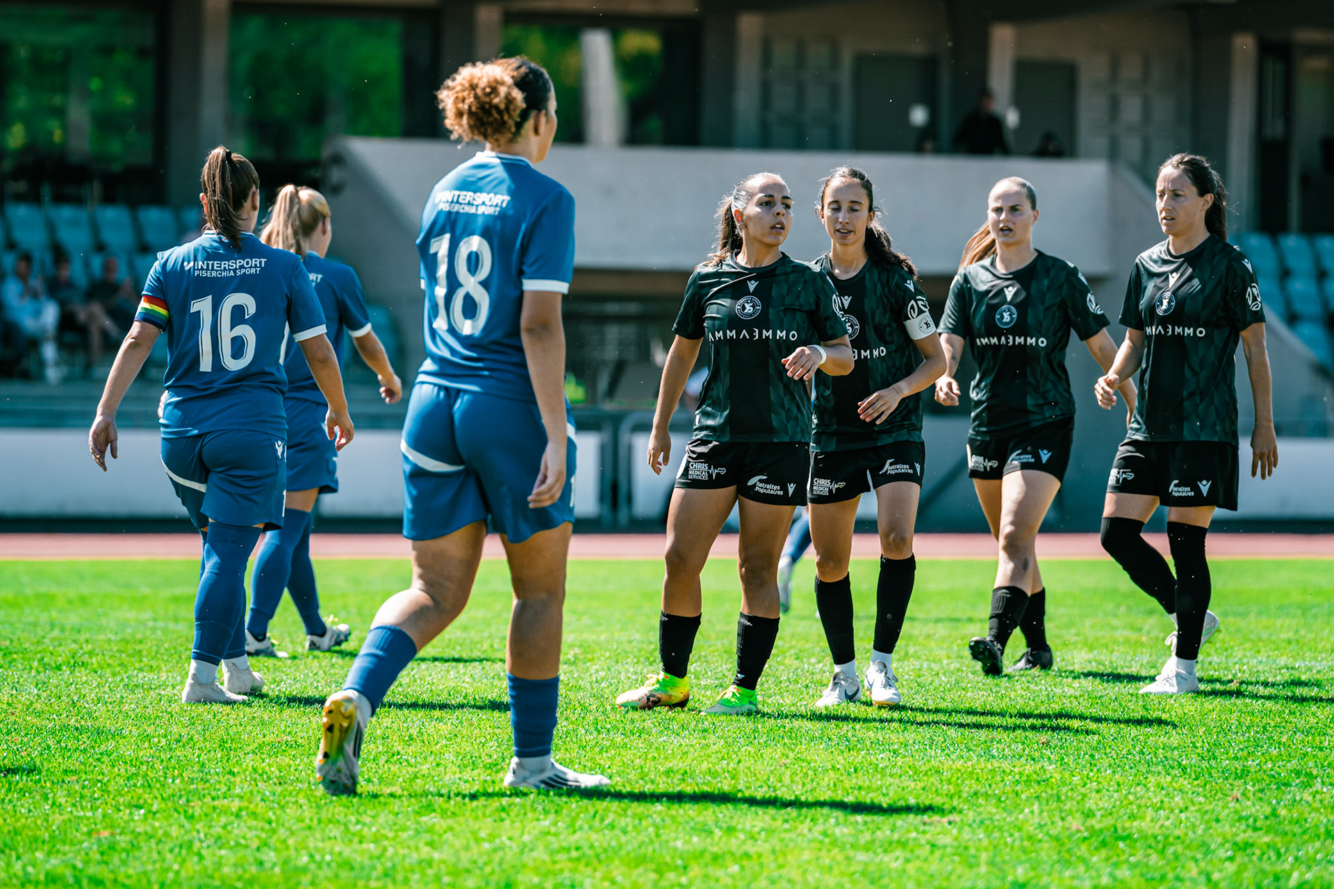Match AXA Women’s Cup opposant FC Concordia Basel - Yverdon Sport FC au Sportanlagen St. Jakob. (Christian António/LibsVisuals.com)