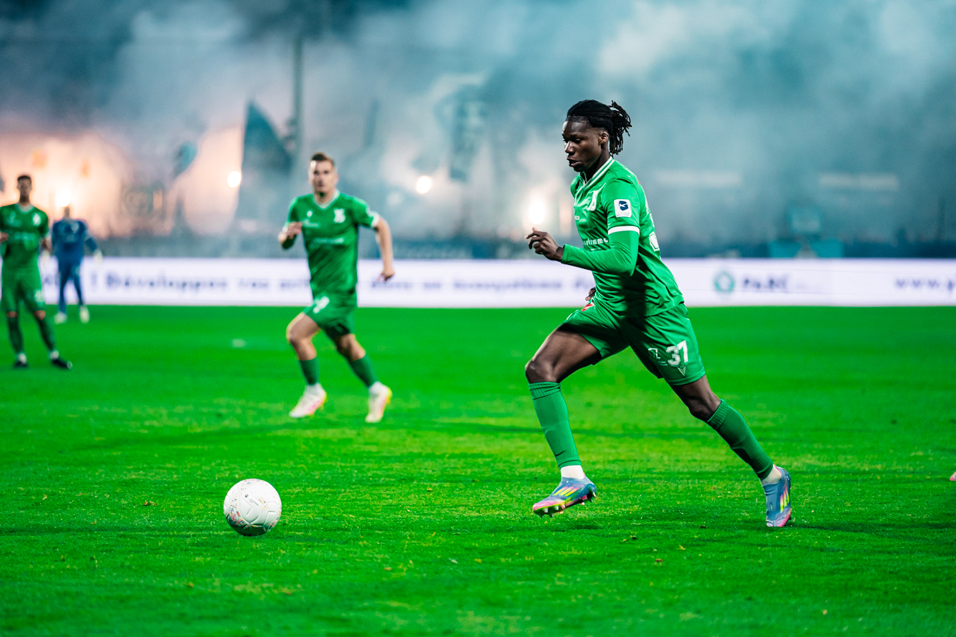 Yverdon Sport FC et FC Zürich au Stade Municipal. (Christian António/LibsVisuals.com)