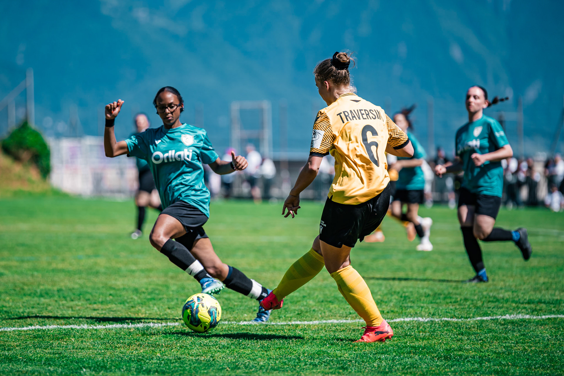 FC Aigle - FC Echallens Région I au Stade des Ruvines. (Christian António/LibsVisuals.com)