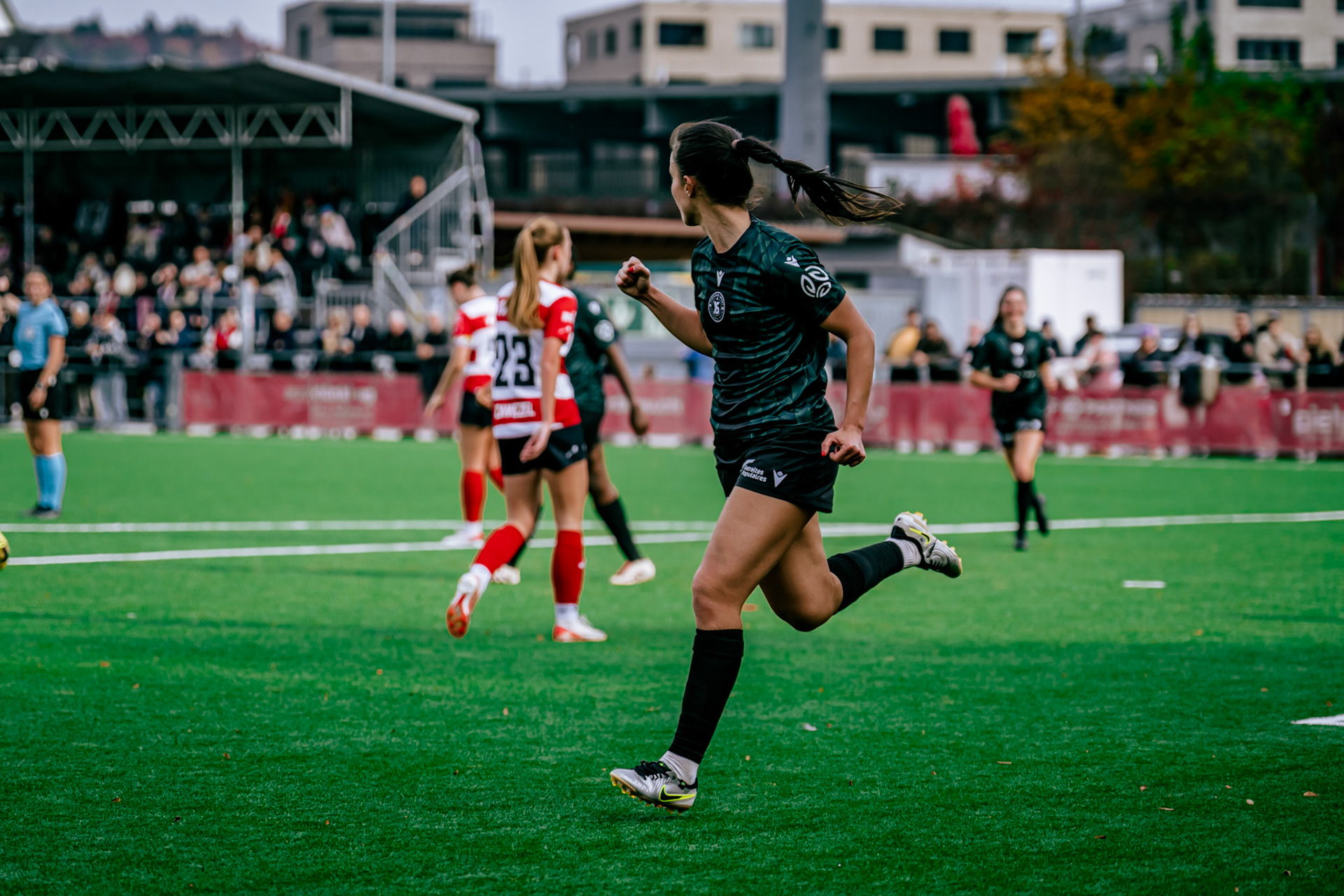 Match de championnat LNB Féminine opposant le FC Winterthur et Yverdon Sport FC au Schützenwiese, Winterthur. (Christian António/LibsVisuals.com)