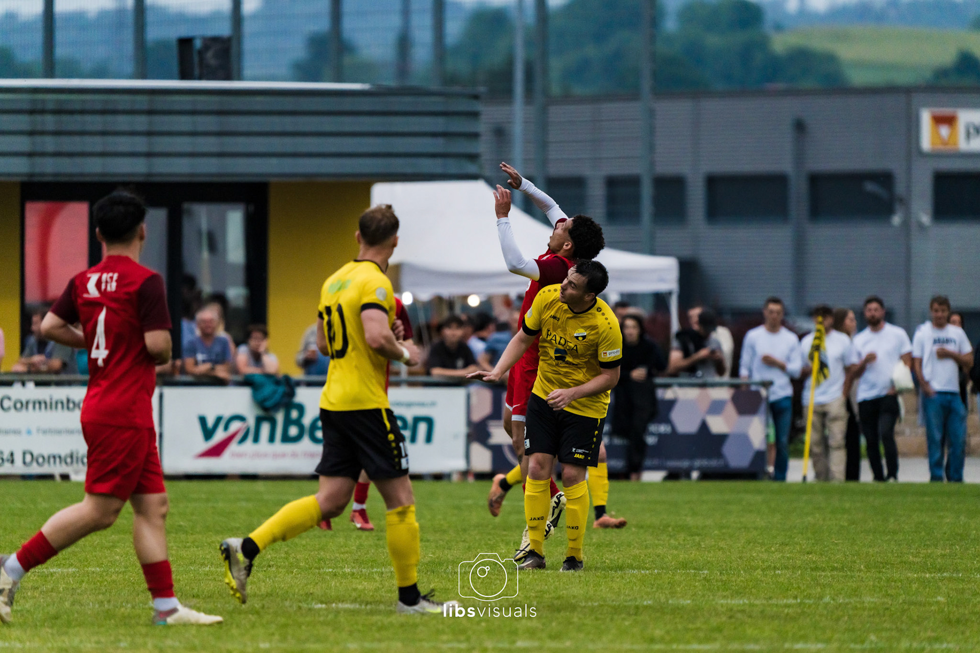 Match de barrage - promotion 3ème ligue FC Domdidier I - FC Richemond I au Stade du Pâquier  à Domdidier