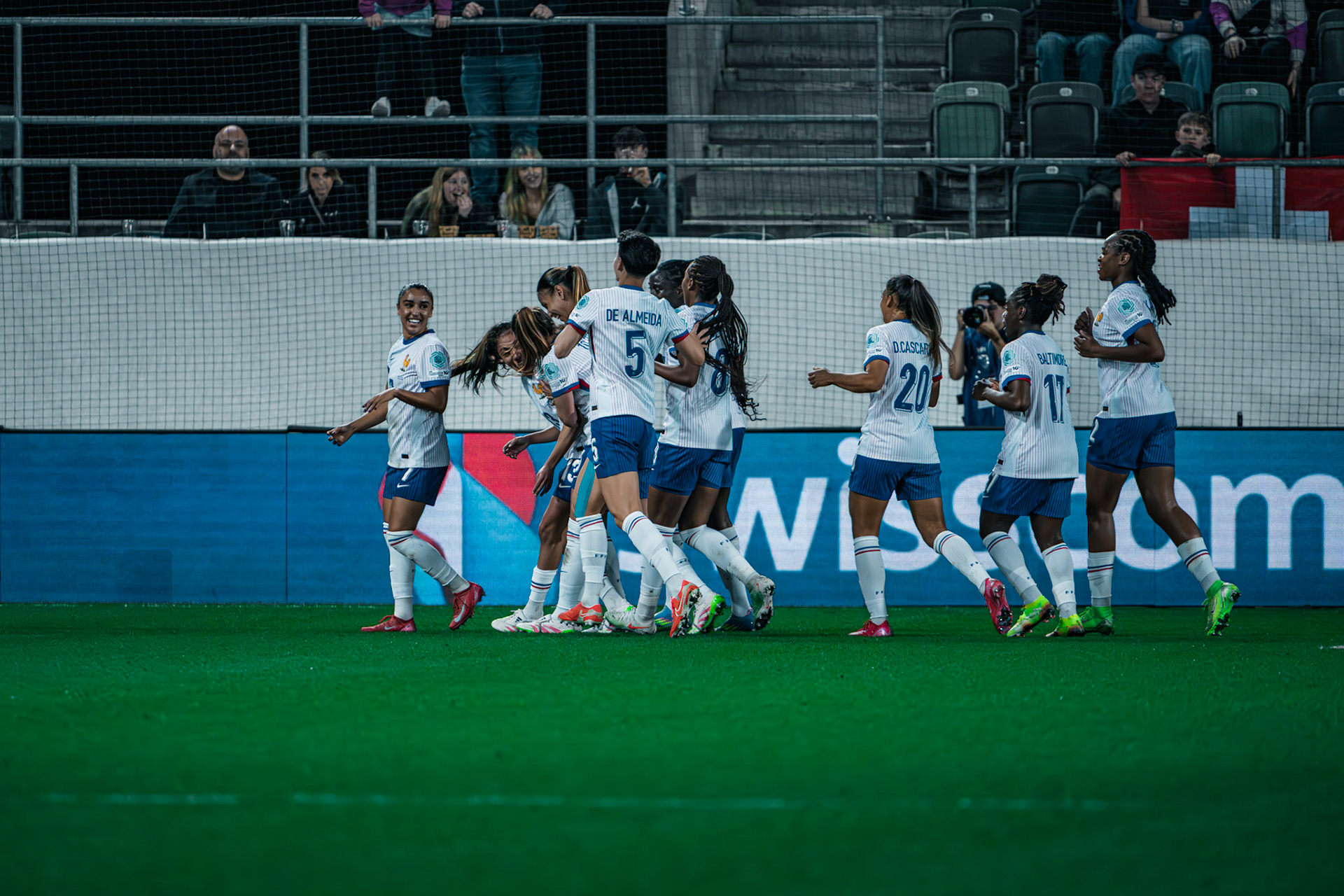 UEFA Women’s Nations League Suisse - France au Kybunpark. (Christian António/LibsVisuals.com)