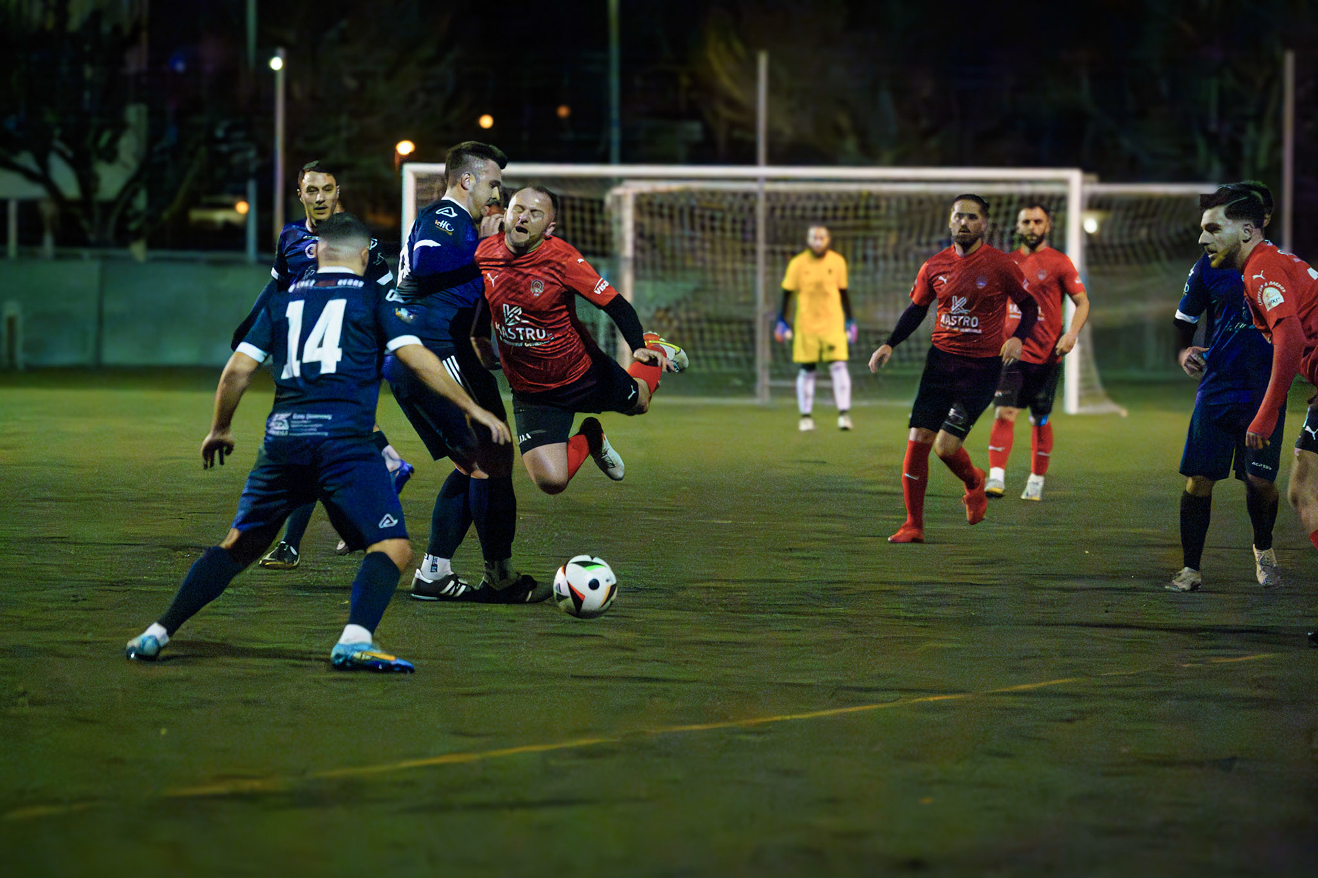 Match 3ème Ligue Iliria Payerne - Azzurri Yverdon au Stade Municipal à Payerne