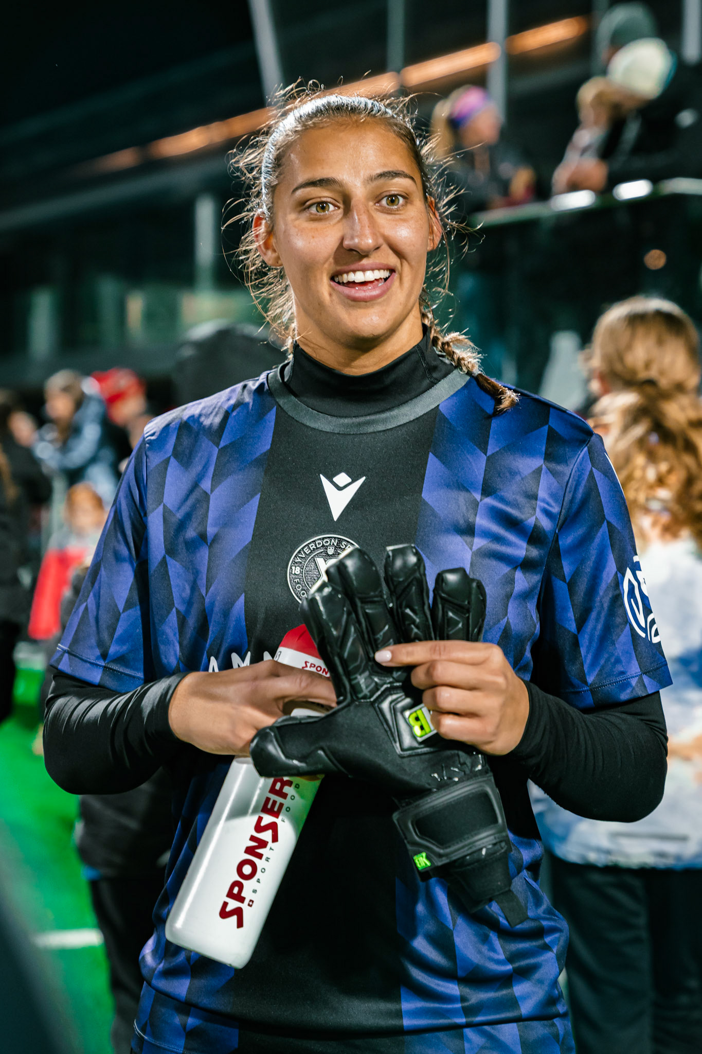 Match de championnat LNB féminine opposant Yverdon Sport FC et le FC Lugano au Stade Municipal, Yverdon-les-Bains. (Christian António / LibsVisuals.com)