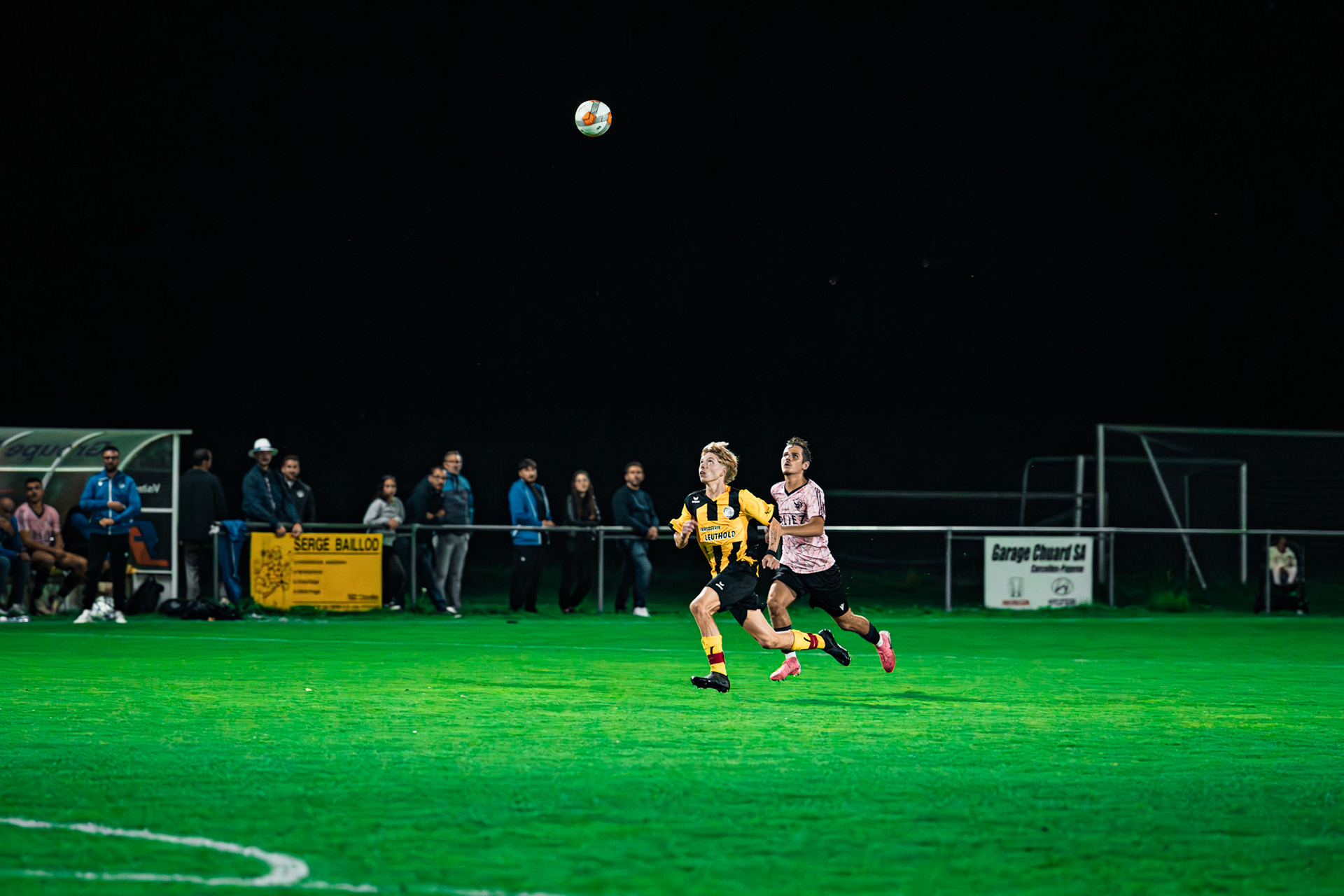 Match BCV Cup opposant FC Corcelles-Payerne I – FC Poliez-Pittet IA à la Place de sports Freybonnaz. (Christian António/LibsVisuals.com)