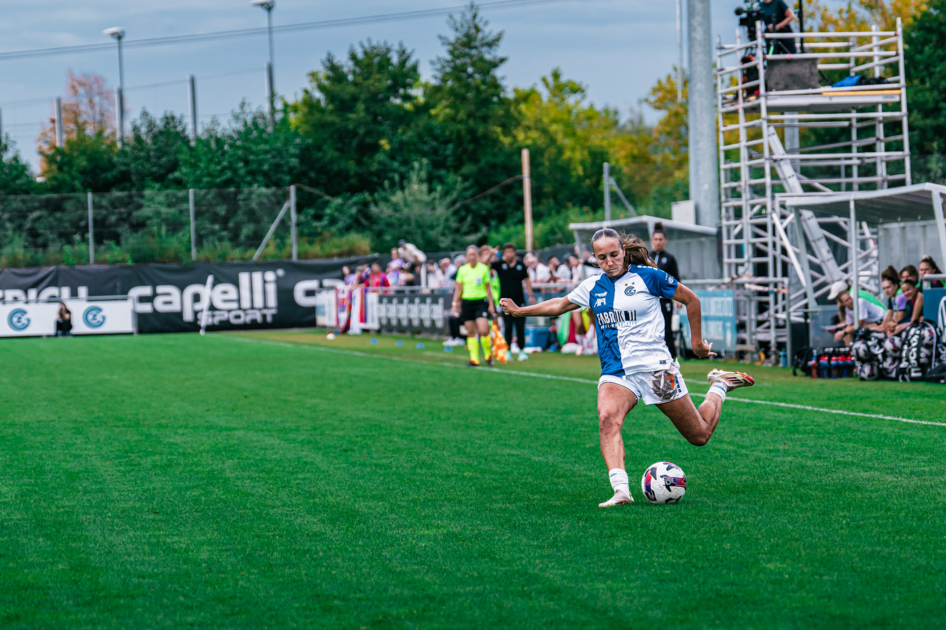 Match de l’AXA Women’s Super League opposant GC Frauenfussball et FC Basel 1893 au GC/Campus, Niederhasli (Platz 1). (Christian António/LibsVisuals.com)