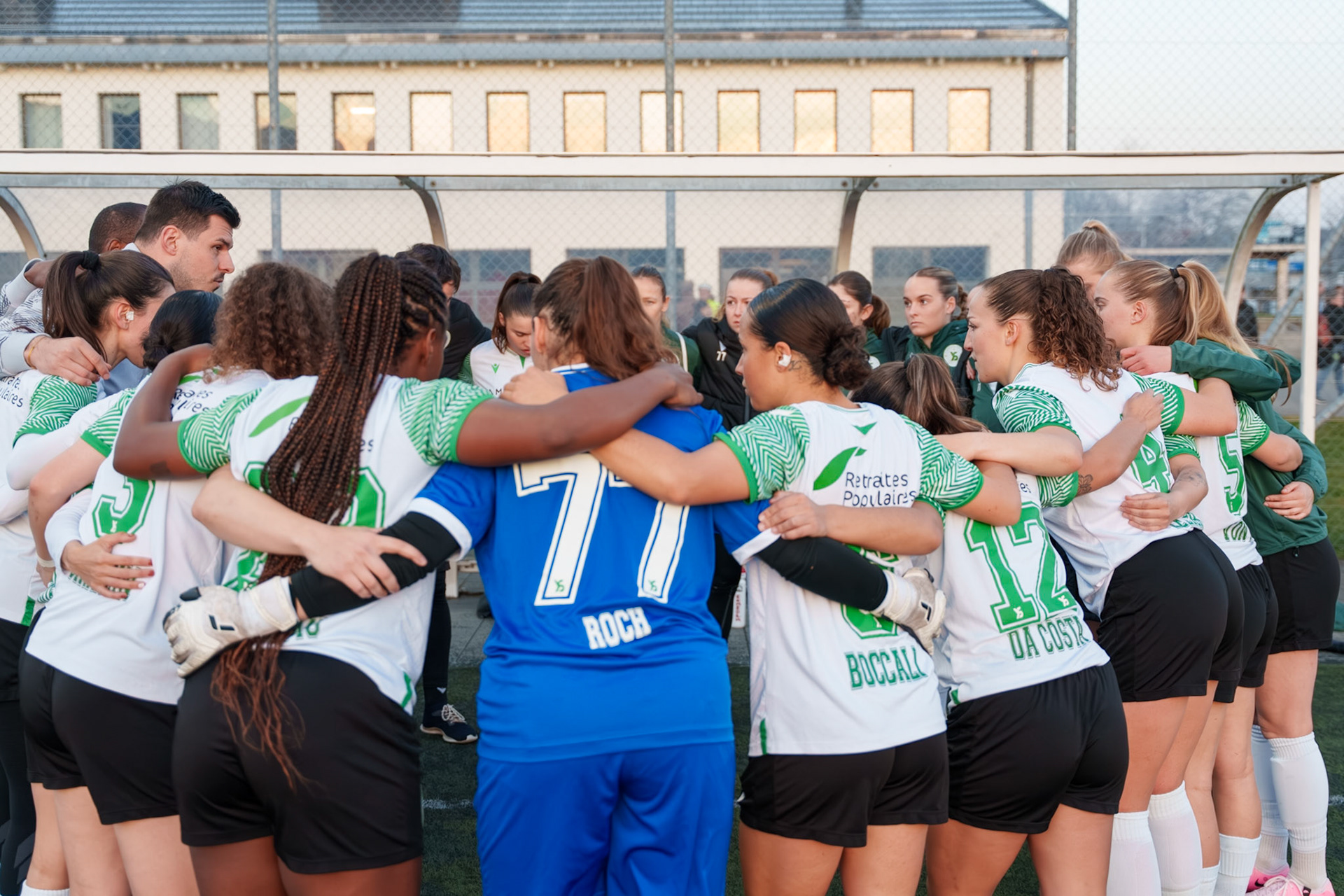 FC Solothurn Frauen et Yverdon Sport FC au Stadion FC Solothurn. (Christian António/LibsVisuals.com)