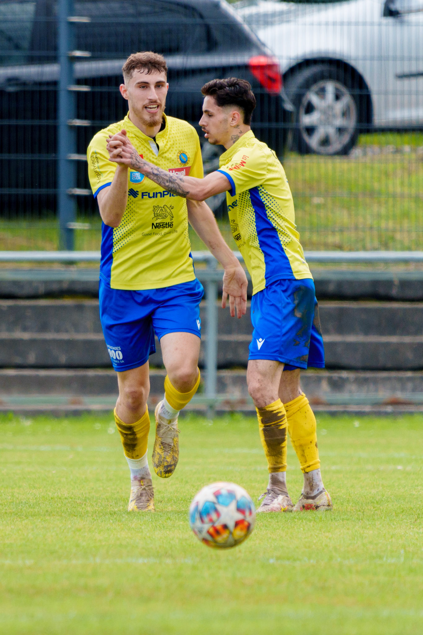 Match 2ème Ligue FC Bosna Yverdon - FC Vevey Sport II au Stade Sous-Ville à Baulmes