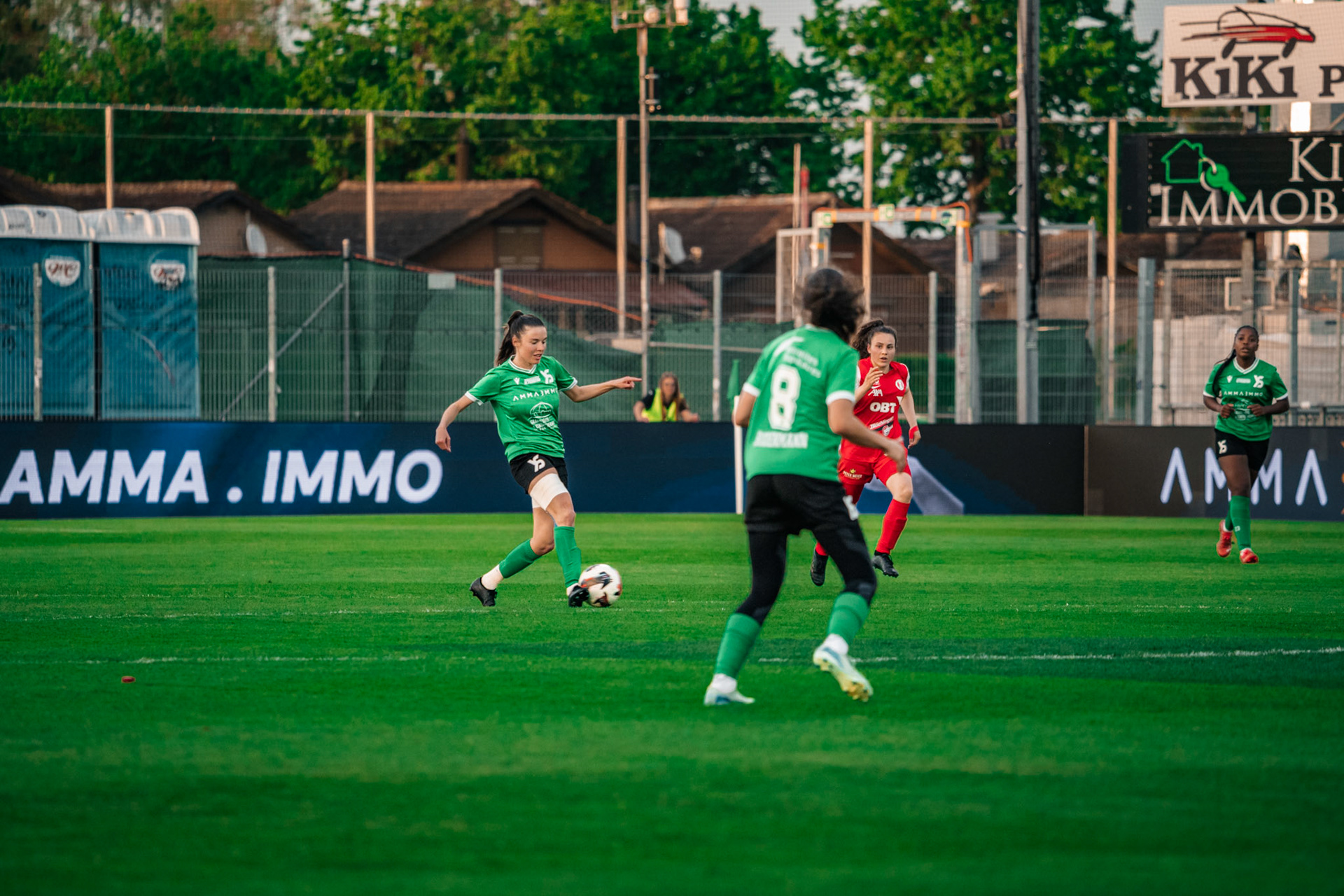Yverdon Sport FC et FC Rapperswil-Jona au Stade Municipal. (Christian António/LibsVisuals.com)