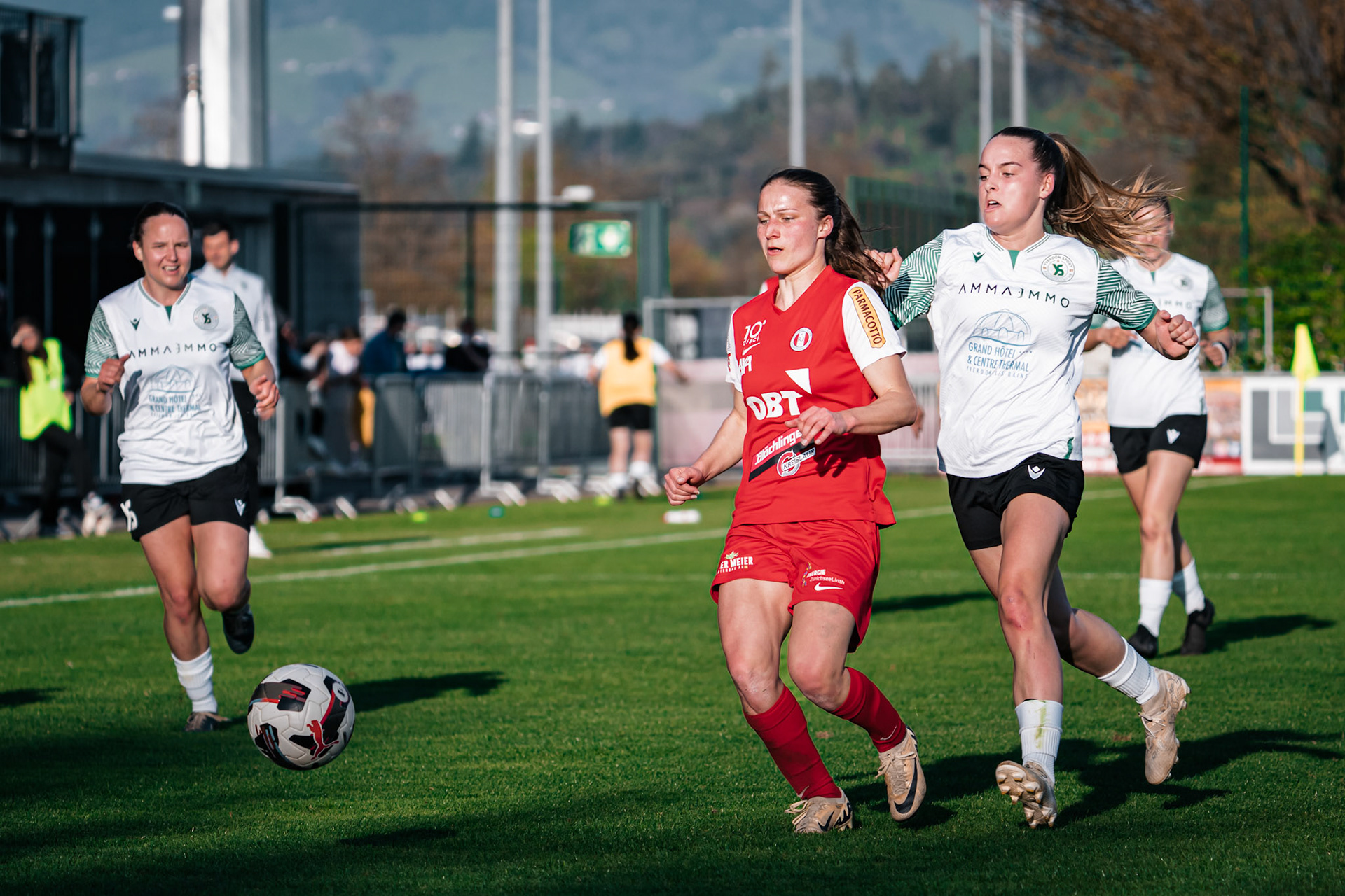 Women’s Super League / tour de promotion/relégation FC Rapperswil-Jona - Yverdon Sport FC au Grünfeld (Christian António/LibsVisuals.com)