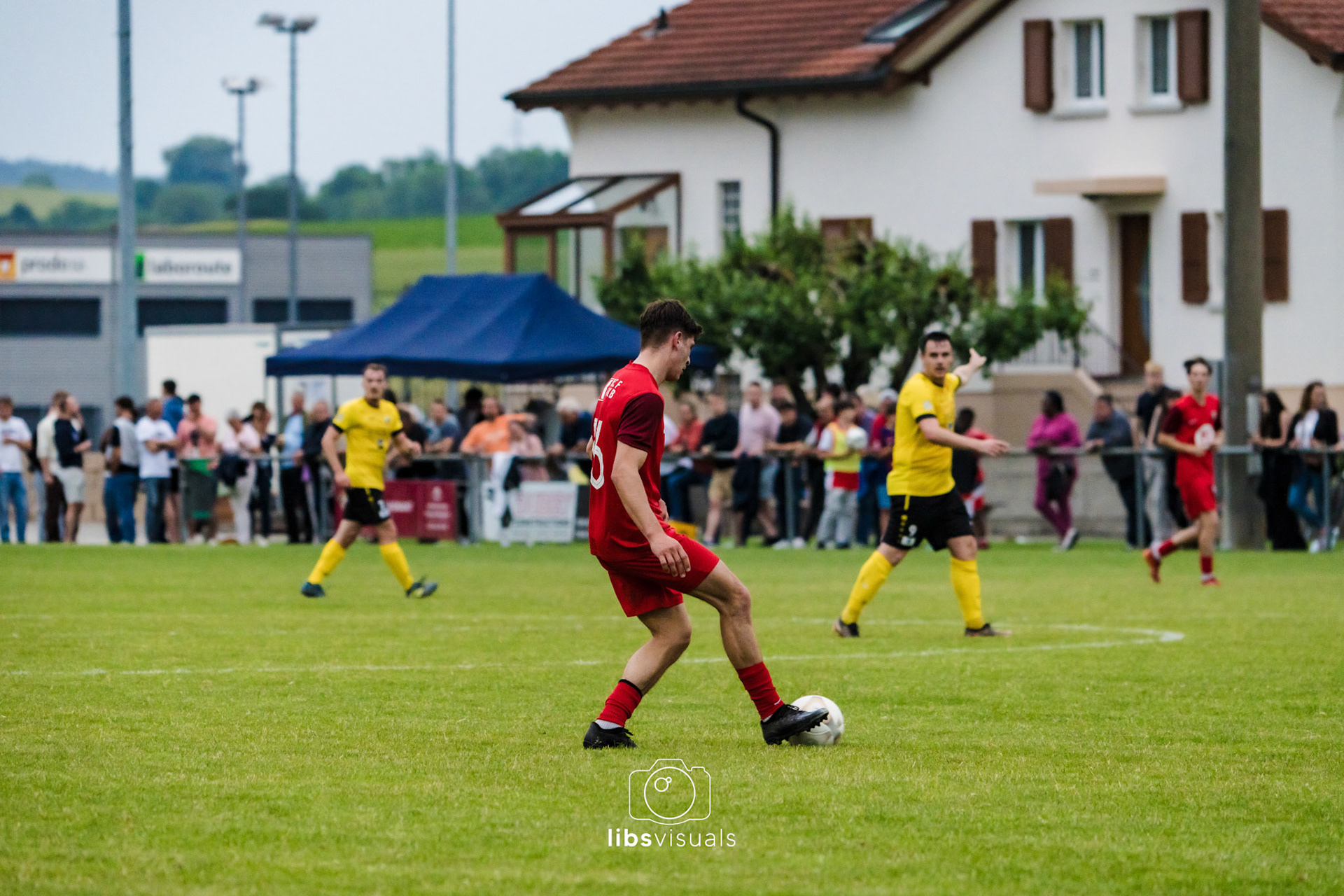 Match de barrage - promotion 3ème ligue FC Domdidier I - FC Richemond I au Stade du Pâquier  à Domdidier