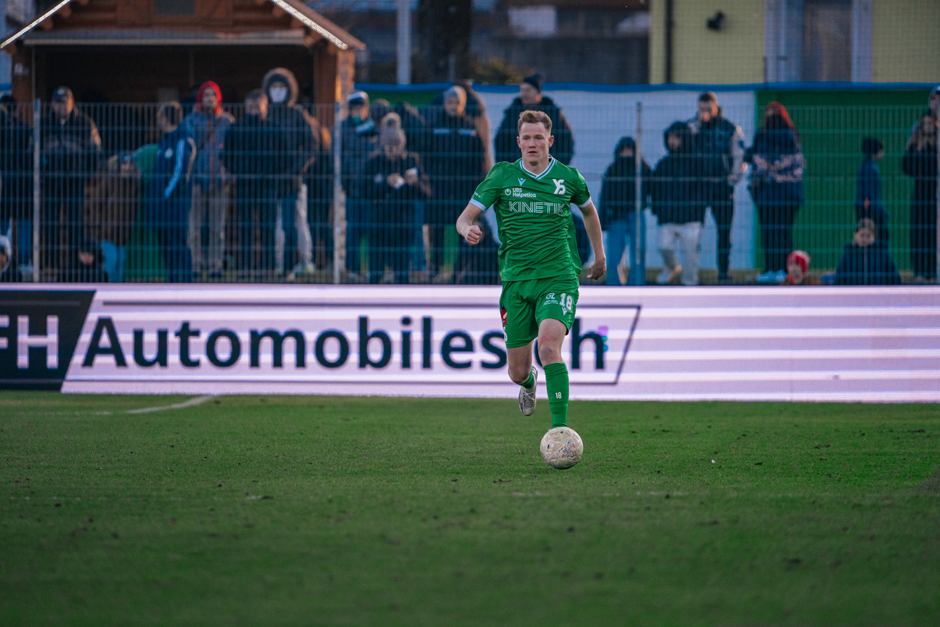 Yverdon Sport FC et FC Luzern au Stade Municipal. (Christian António/LibsVisuals.com)