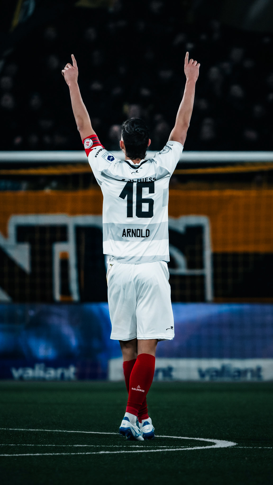 Remo Arnold, Défenseur et Capitaine du FC Winterthur lors du match entre BSC Young Boys et FC Winterthur au Stadion Wankdorf. (Christian António/LibsVisuals.com)