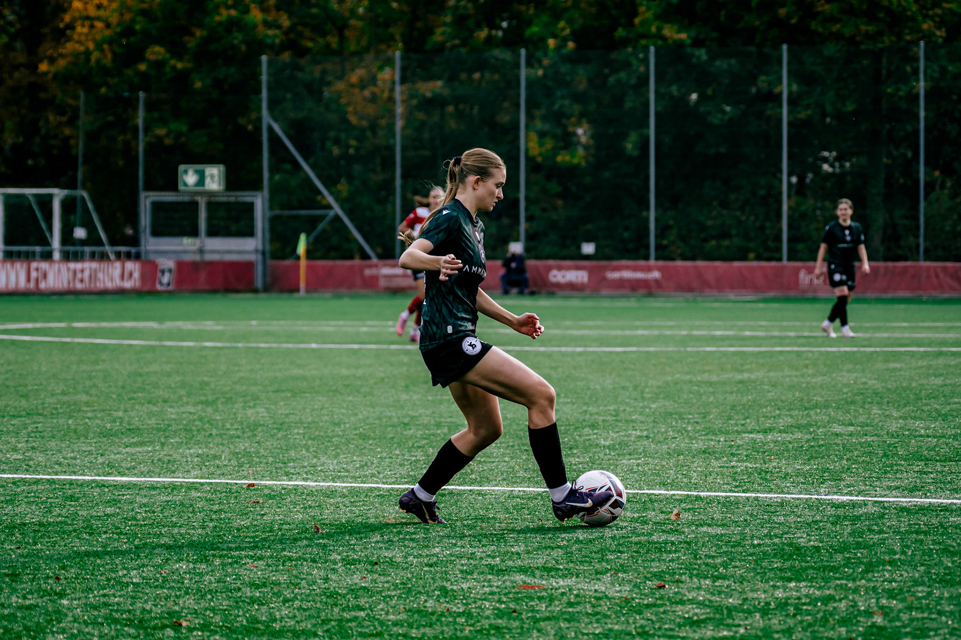 Match de championnat LNB Féminine opposant le FC Winterthur et Yverdon Sport FC au Schützenwiese, Winterthur. (Christian António/LibsVisuals.com)