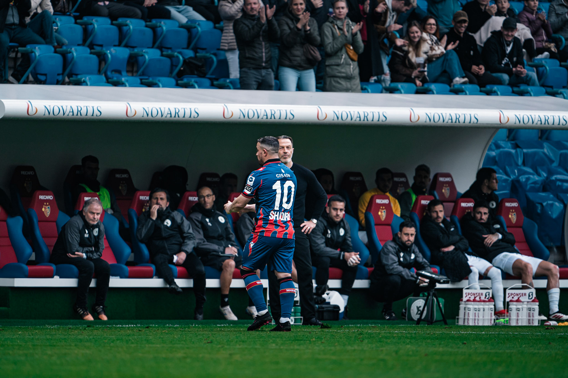 FC Basel 1893 et Yverdon Sport FC au St. Jakob-Park. (Christian António/LibsVisuals.com)