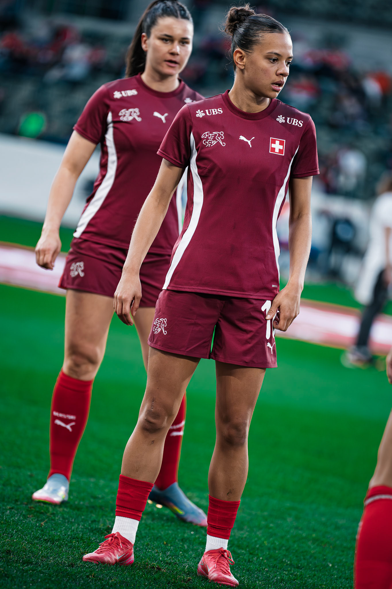 UEFA Women’s Nations League Suisse - France au Kybunpark. (Christian António/LibsVisuals.com)