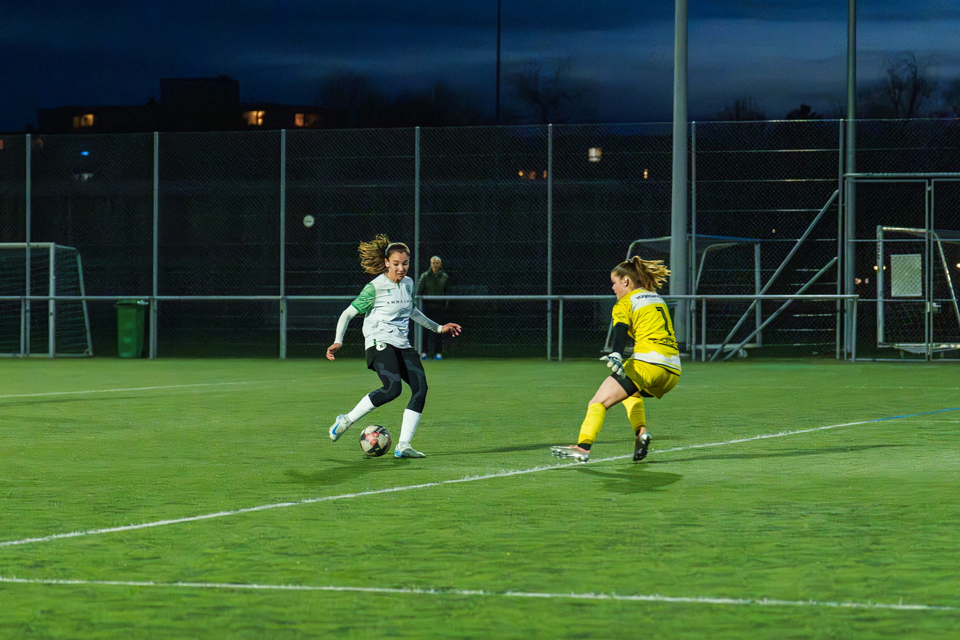 FC Solothurn Frauen et Yverdon Sport FC au Stadion FC Solothurn. (Christian António/LibsVisuals.com)