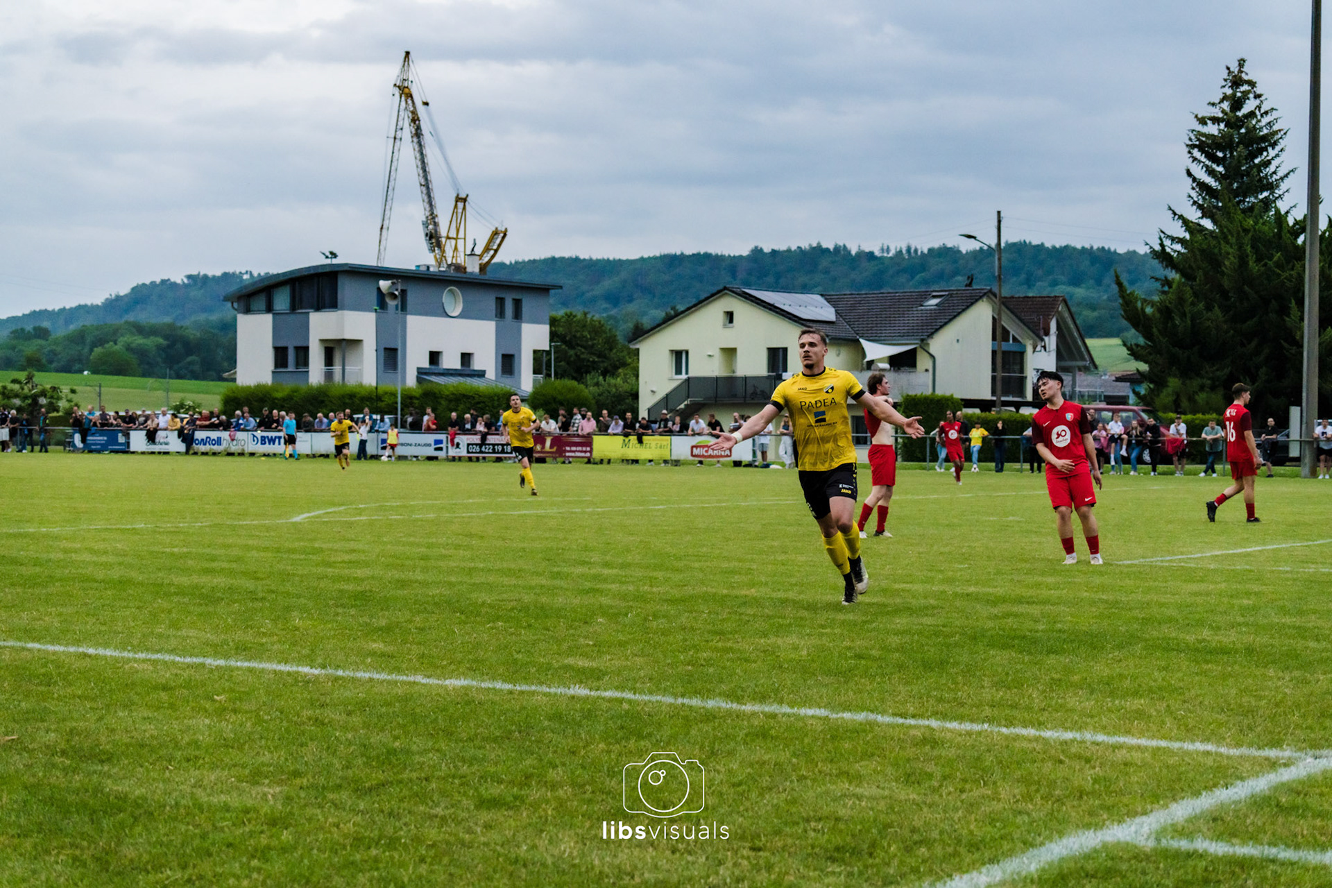 Match de barrage - promotion 3ème ligue FC Domdidier I - FC Richemond I au Stade du Pâquier  à Domdidier