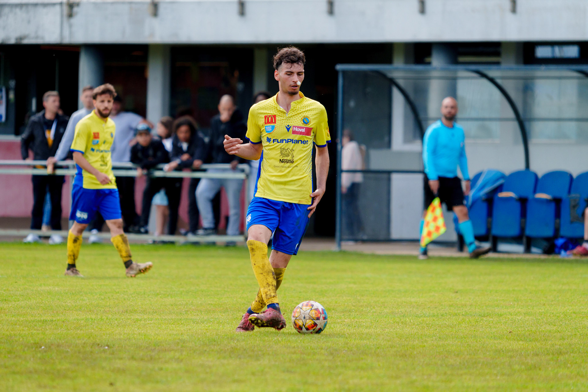 Match 2ème Ligue FC Bosna Yverdon - FC Vevey Sport II au Stade Sous-Ville à Baulmes