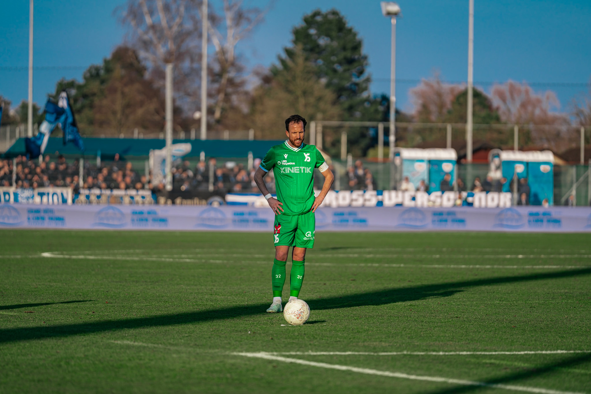 Yverdon Sport FC et FC Luzern au Stade Municipal. (Christian António/LibsVisuals.com)