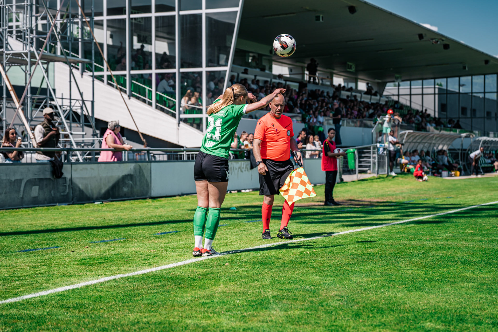 Yverdon Sport FC et FC Schlieren au Stade Municipal. (Christian António/LibsVisuals.com)