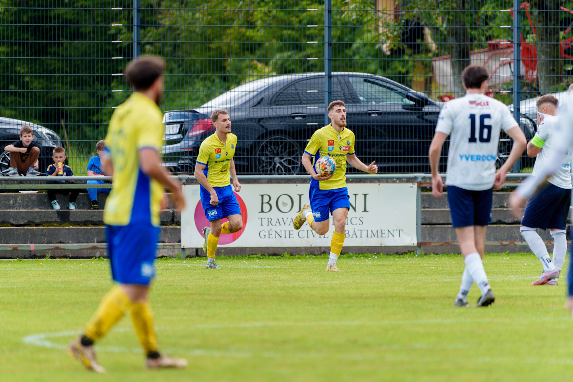 Match 2ème Ligue FC Bosna Yverdon - FC Vevey Sport II au Stade Sous-Ville à Baulmes