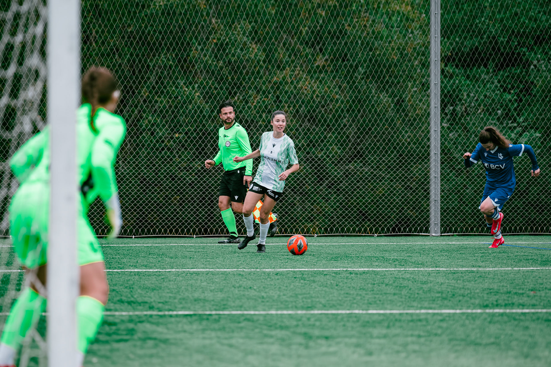 Match AXA Women’s Cup (1/16 de finale) opposant FC Lausanne-Sport et Yverdon Sport FC au Centre sportif de la Tuilière. (Christian António/LibsVisuals.com)