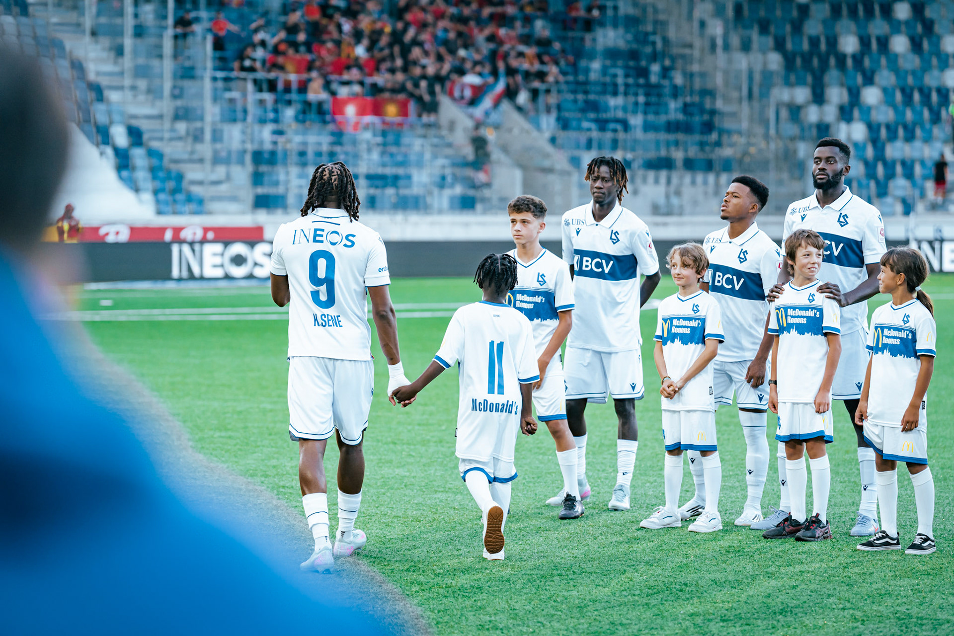 Lausanne-Sport - Vardar Skopje au Stade de la Tuilière. (Christian António/LibsVisuals.com)