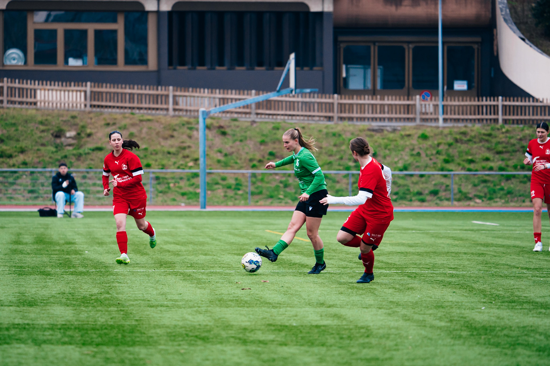 Match Amical entre FC Renens et Yverdon Sport FC au Stade sportif du Croset. (Christian António/LibsVisuals.com)